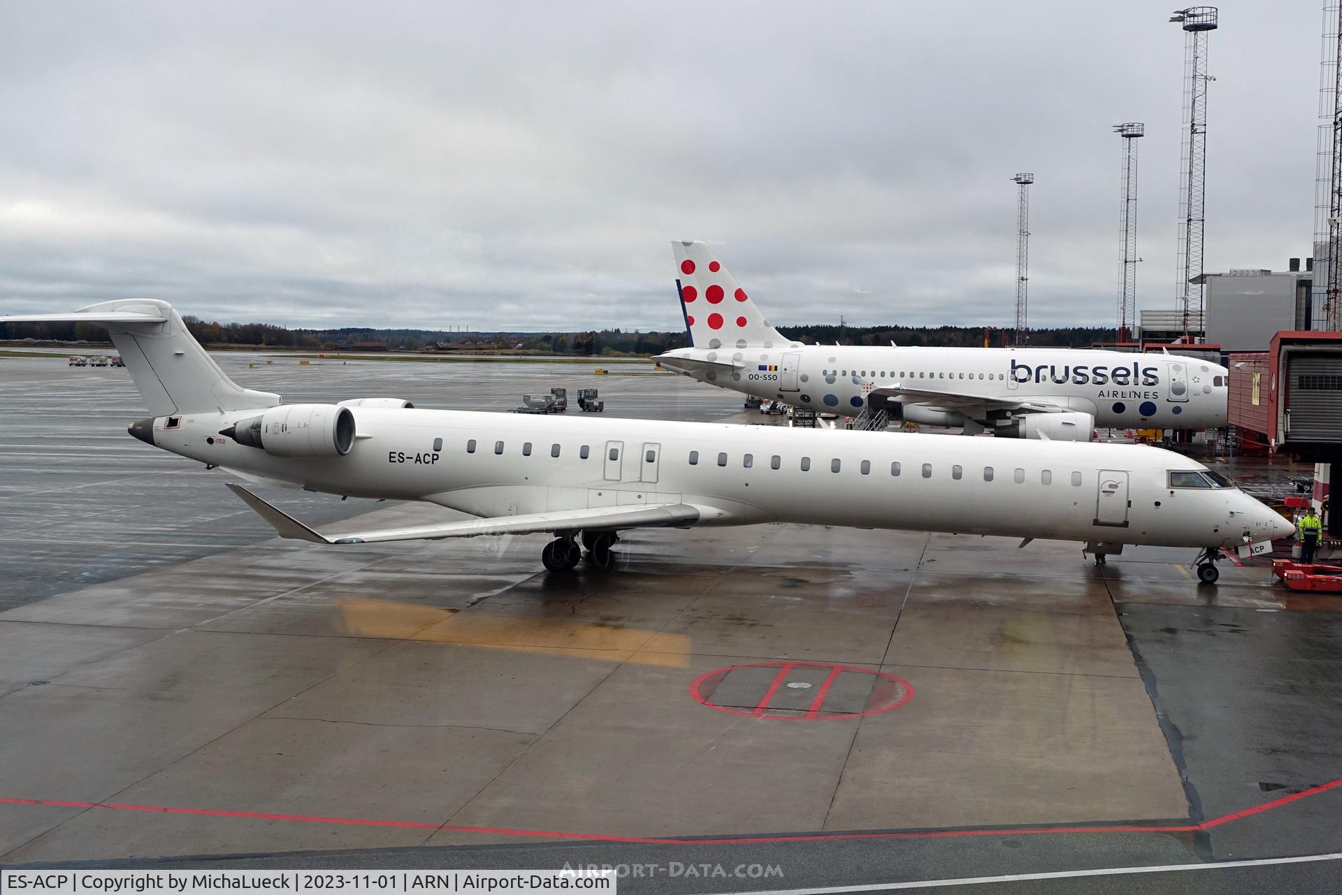 ES-ACN, 2009 Bombardier CRJ-900LR (CL-600-2D24) C/N 15237, At Arlanda