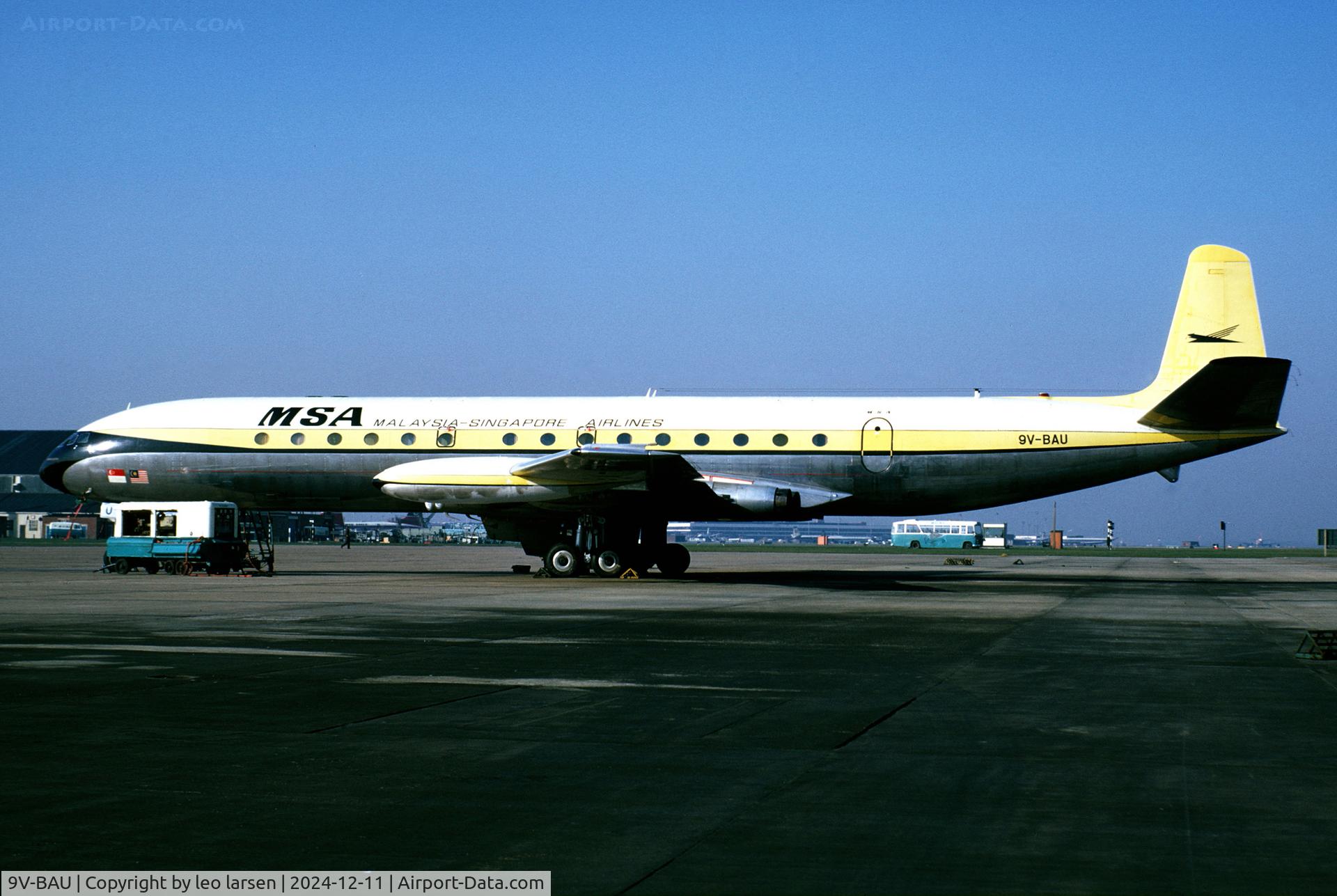 9V-BAU, 1957 De Havilland DH.106 Comet 4 C/N 6406, Unknownm 1966-69