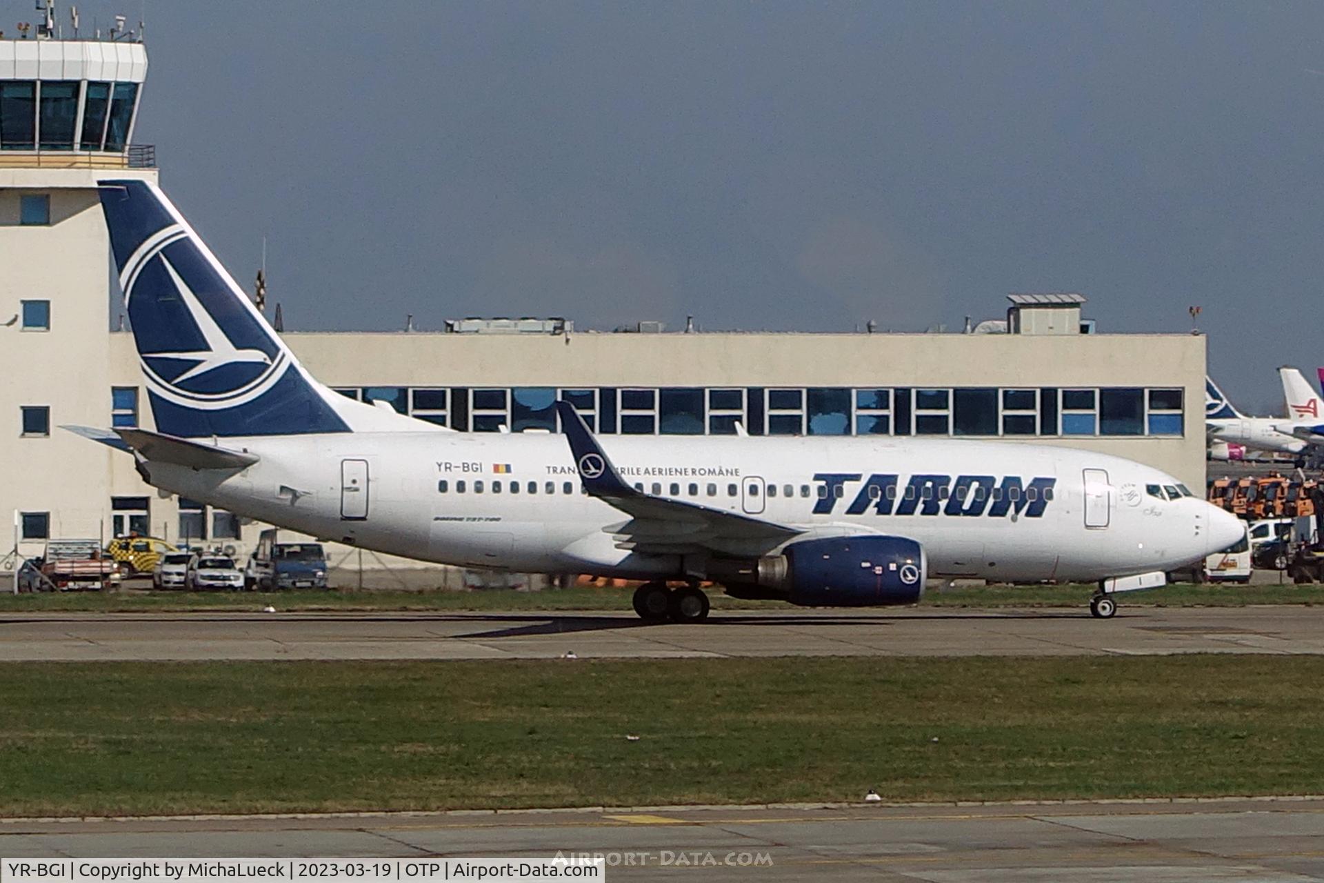 YR-BGI, 2003 Boeing 737-78J C/N 28439, At Henri Coanda