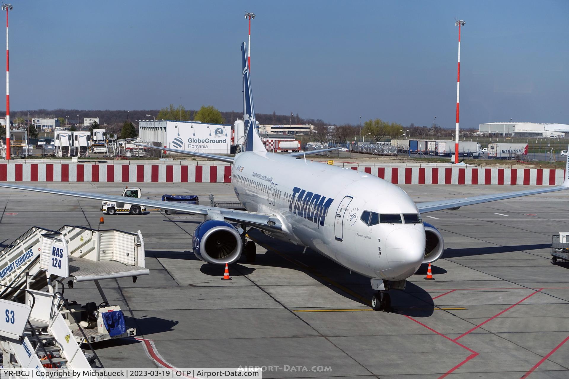 YR-BGJ, 2017 Boeing 737-82R C/N 63701, At Henri Coanda