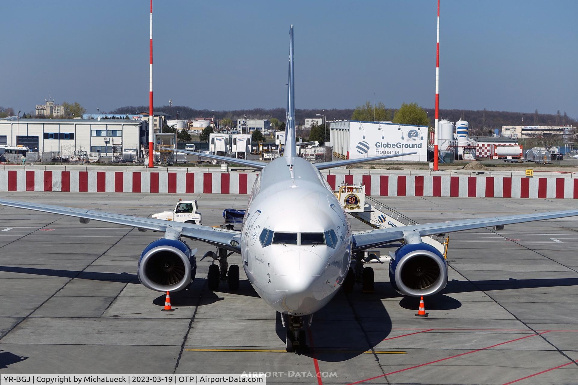 YR-BGJ, 2017 Boeing 737-82R C/N 63701, At Henri Coanda