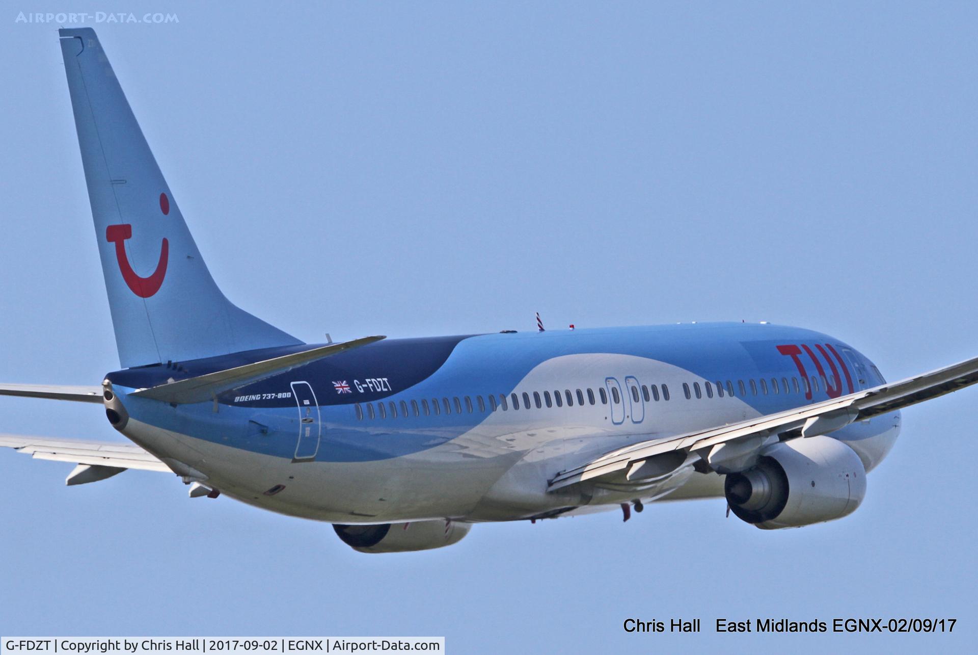 G-FDZT, 2011 Boeing 737-8K5 C/N 37248, East Midlands