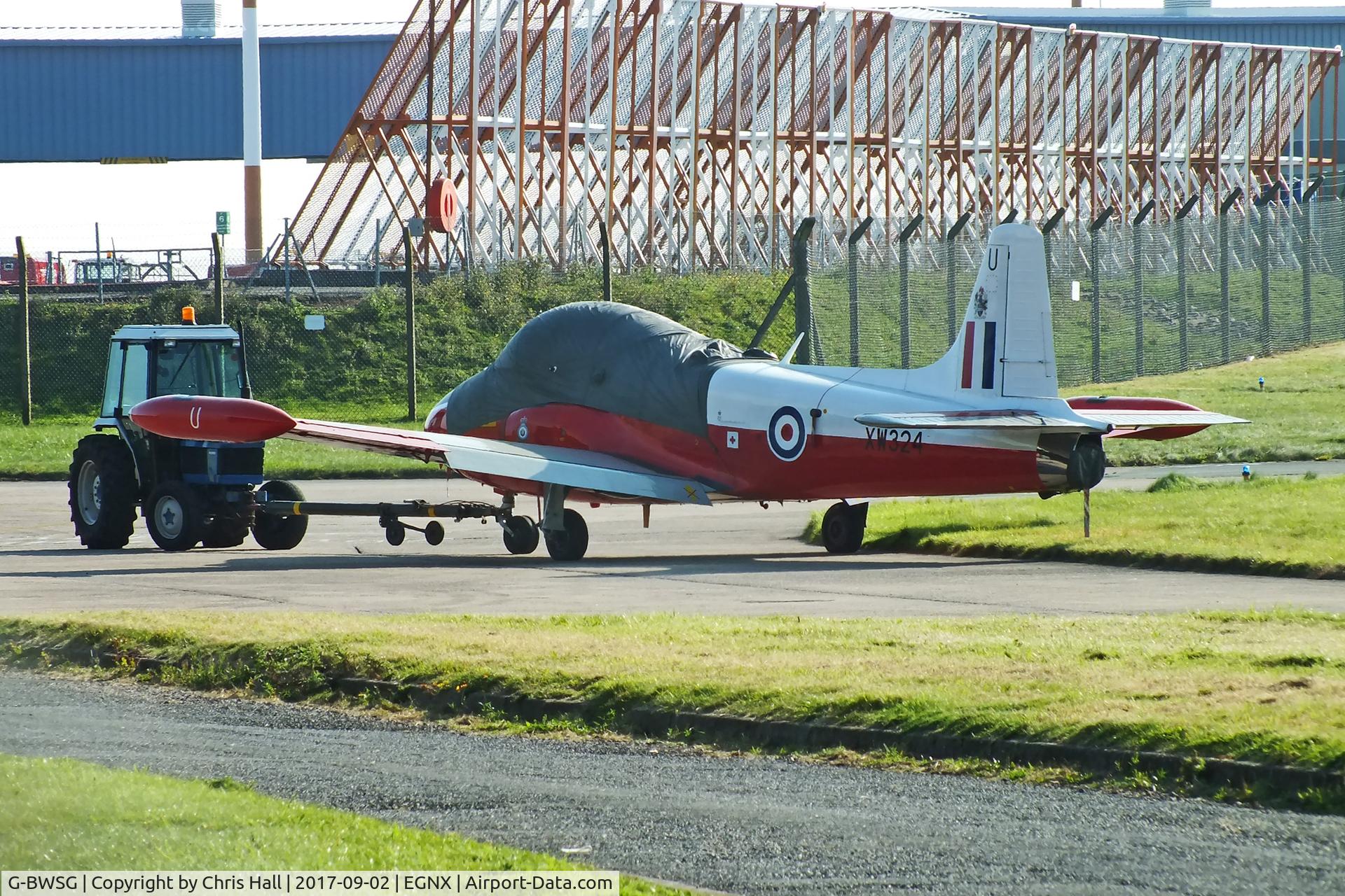 G-BWSG, 1970 BAC 84 Jet Provost T.5 C/N EEP/JP/988, East Midlands