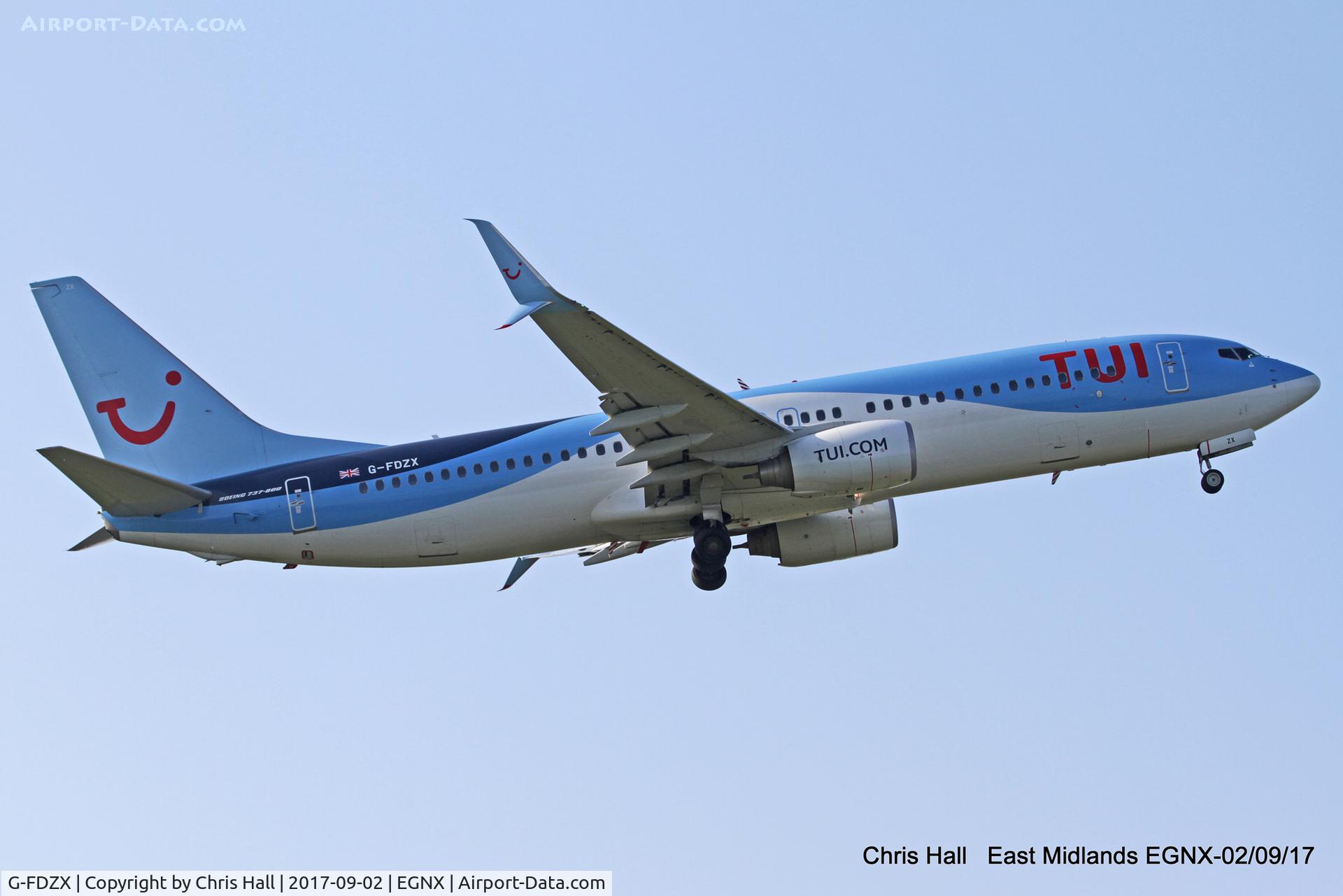 G-FDZX, 2011 Boeing 737-8K5 C/N 37258, East Midlands