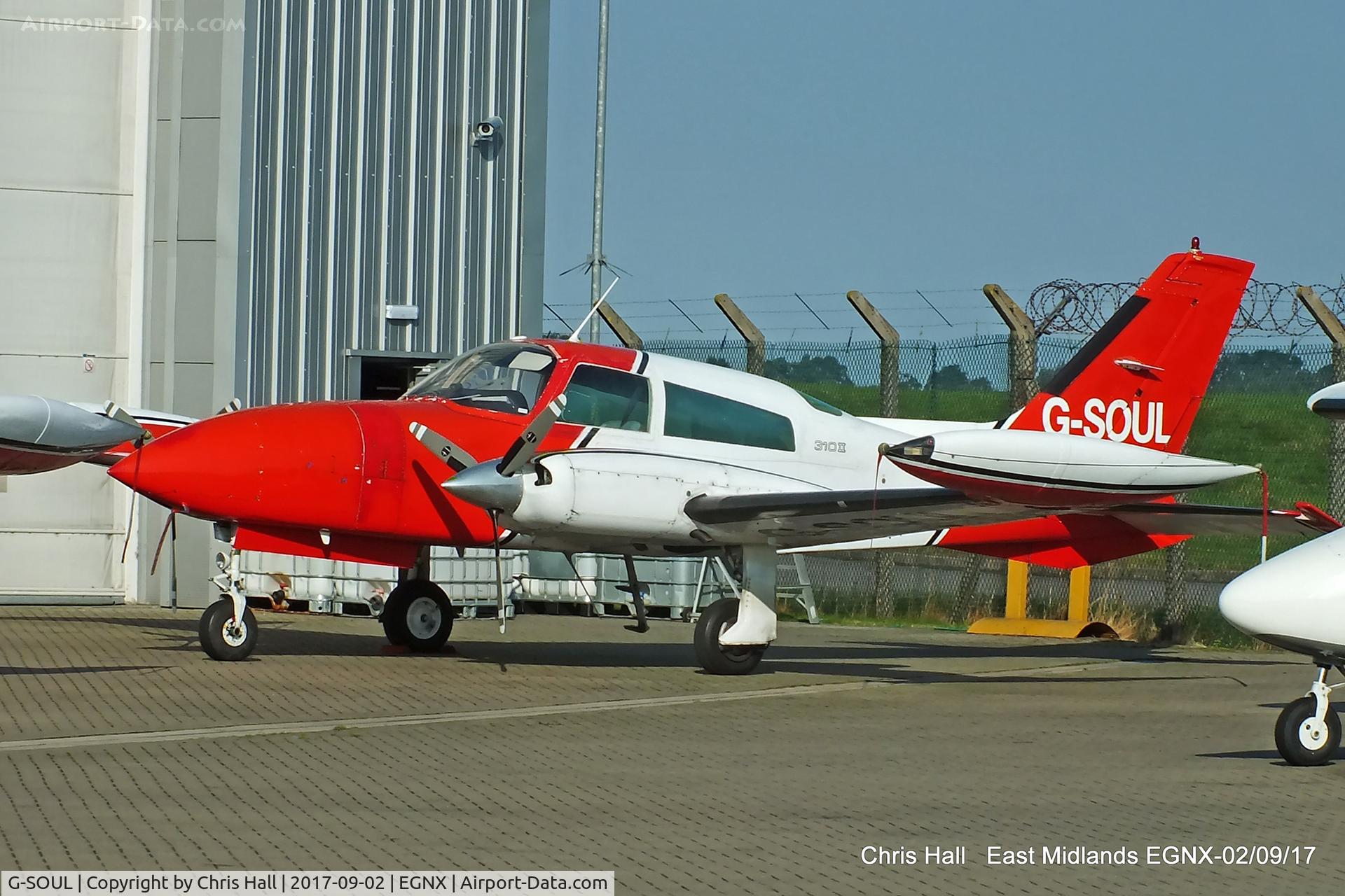 G-SOUL, 1975 Cessna 310R C/N 310R-0140, East Midlands