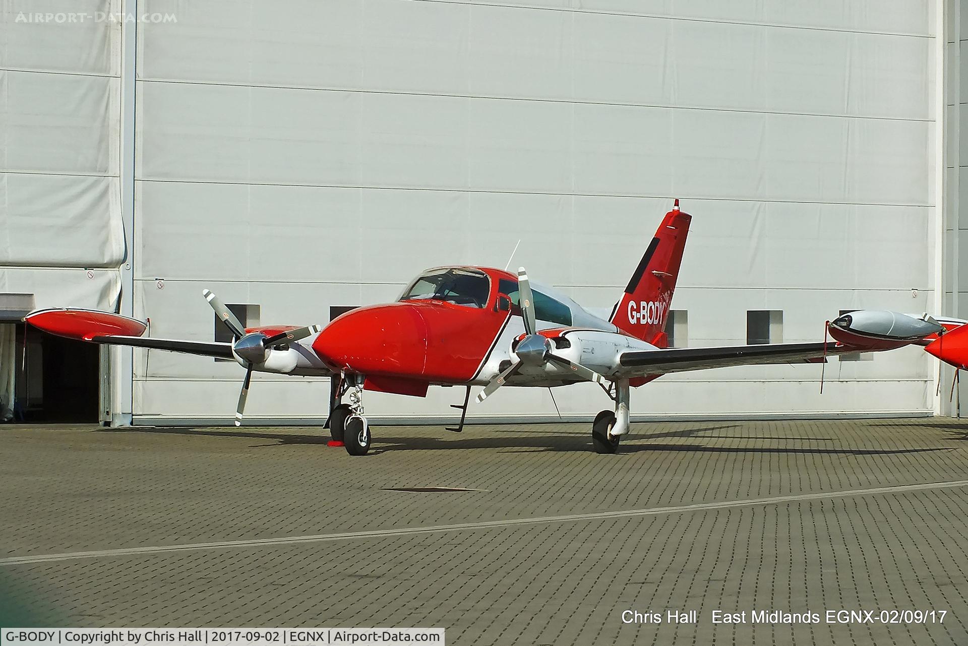 G-BODY, 1979 Cessna 310R C/N 310R-1503, East Midlands