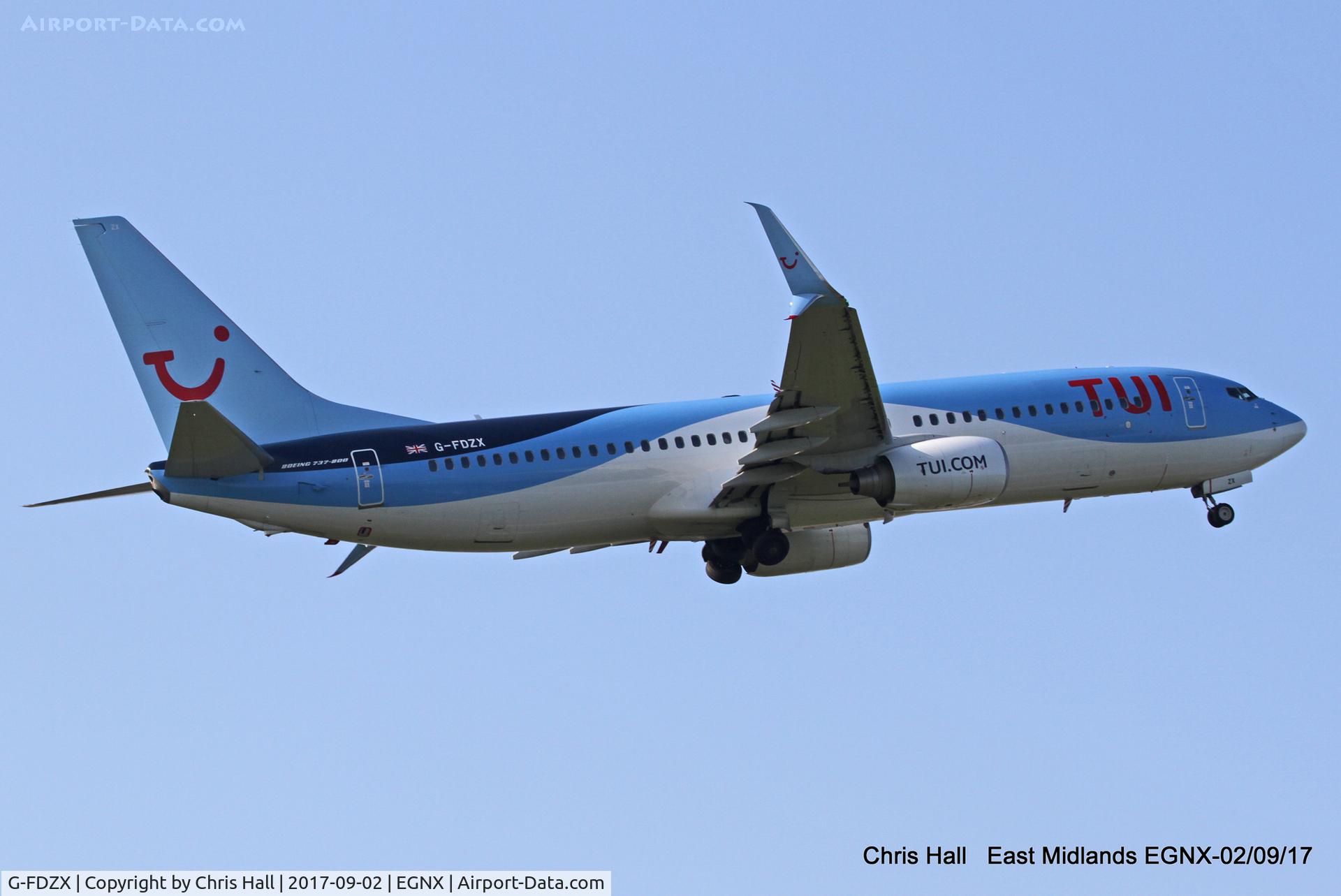G-FDZX, 2011 Boeing 737-8K5 C/N 37258, East Midlands