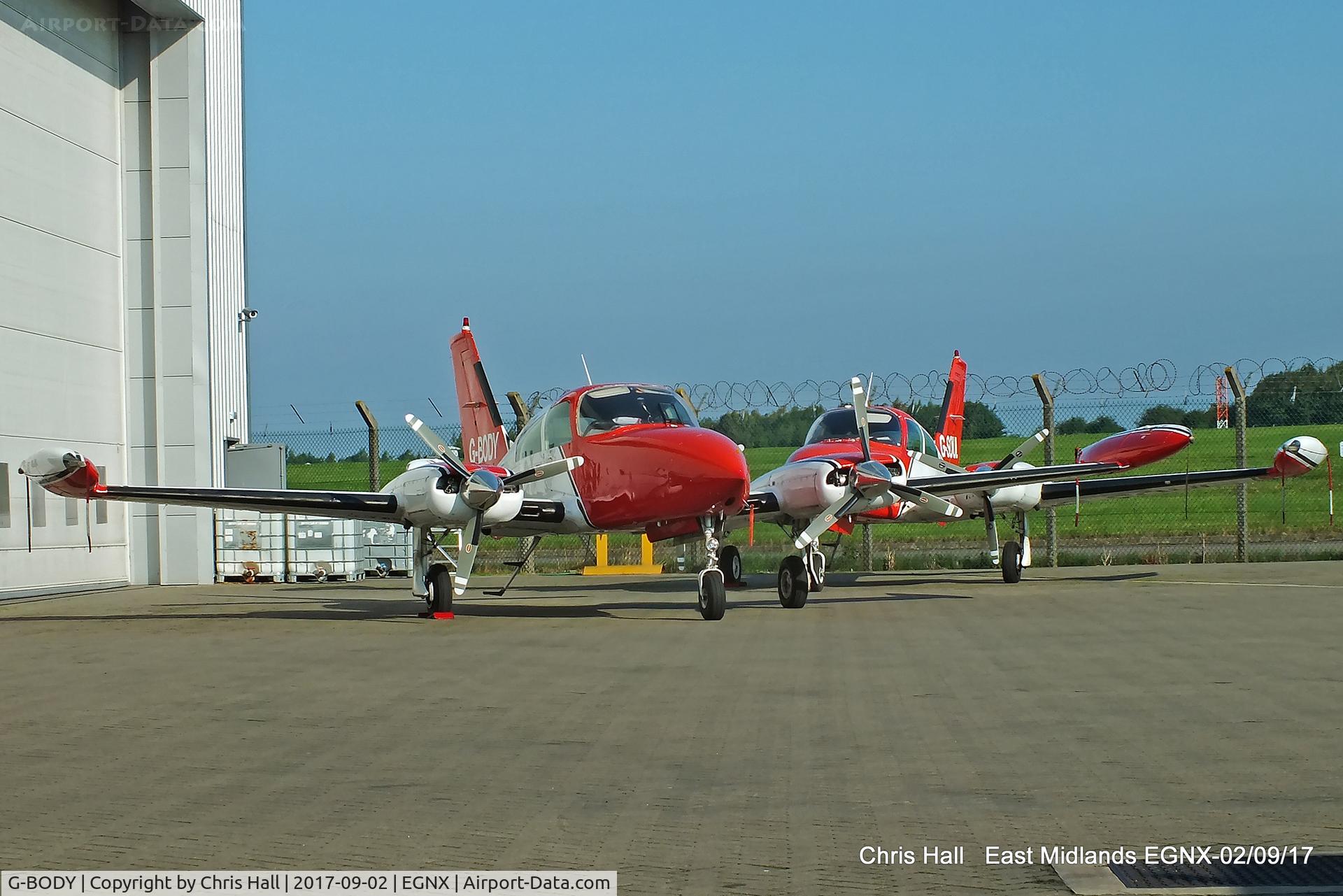 G-BODY, 1979 Cessna 310R C/N 310R-1503, East Midlands