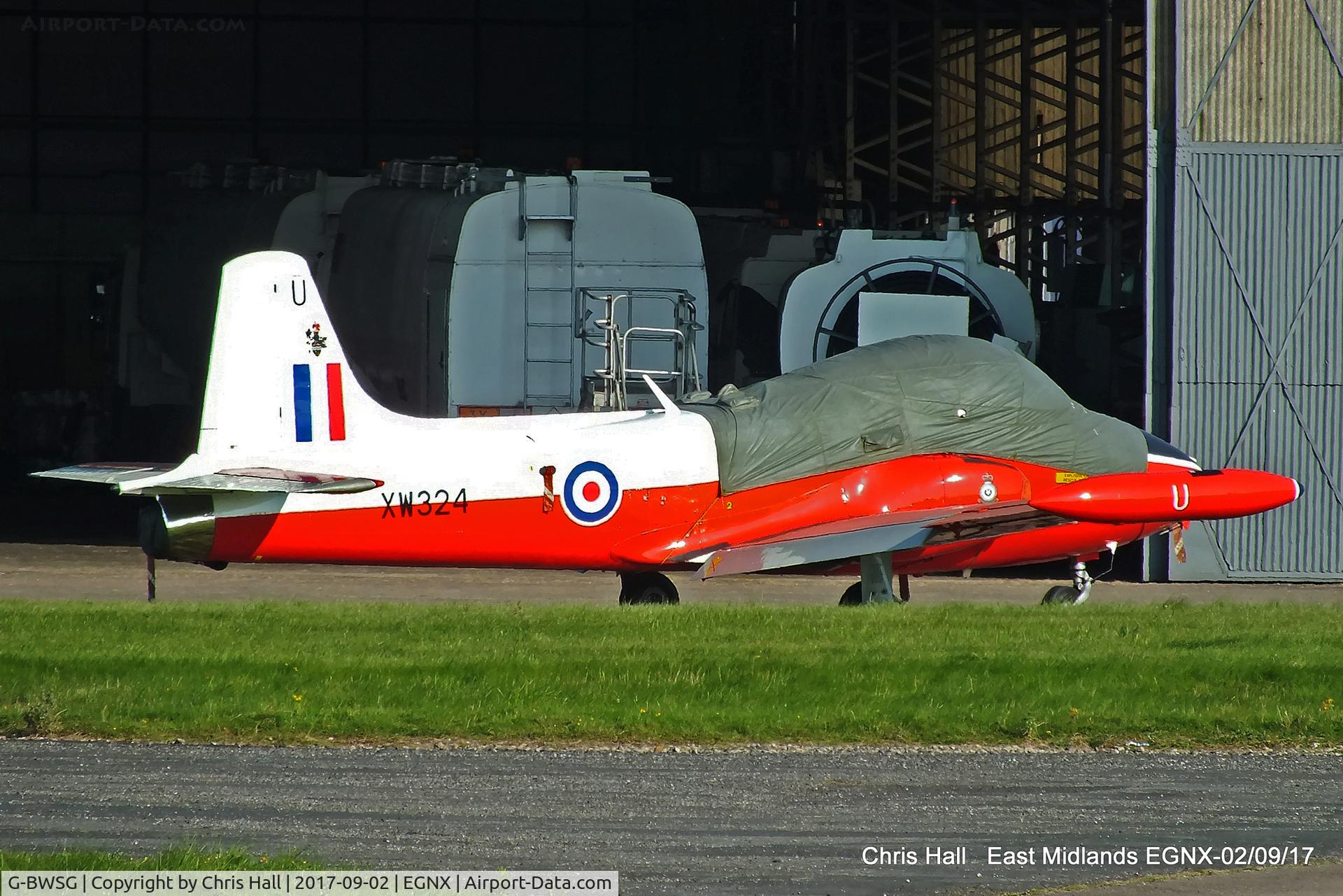 G-BWSG, 1970 BAC 84 Jet Provost T.5 C/N EEP/JP/988, East Midlands