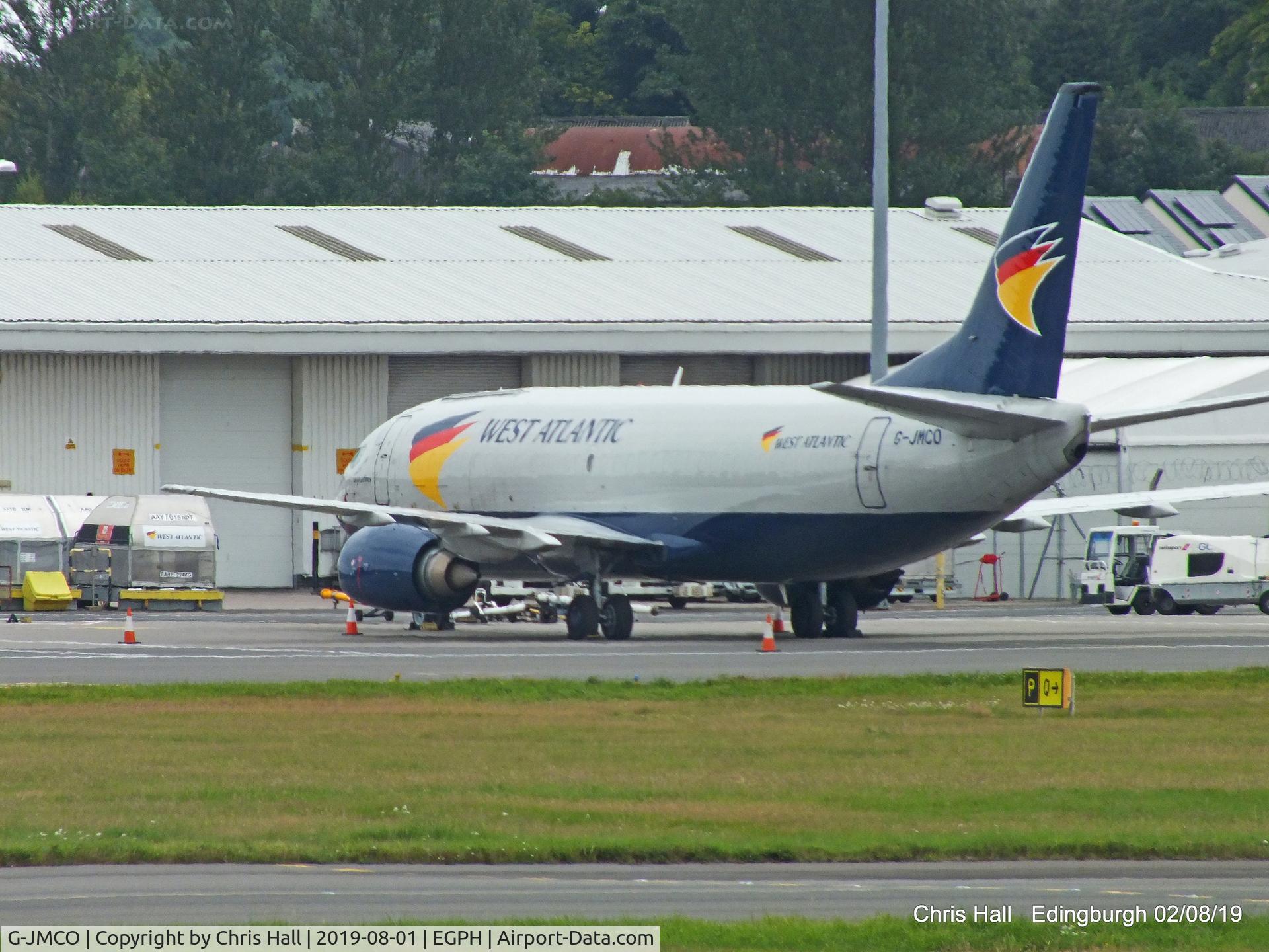 G-JMCO, 1986 Boeing 737-3T0F C/N 23569, Edinburgh