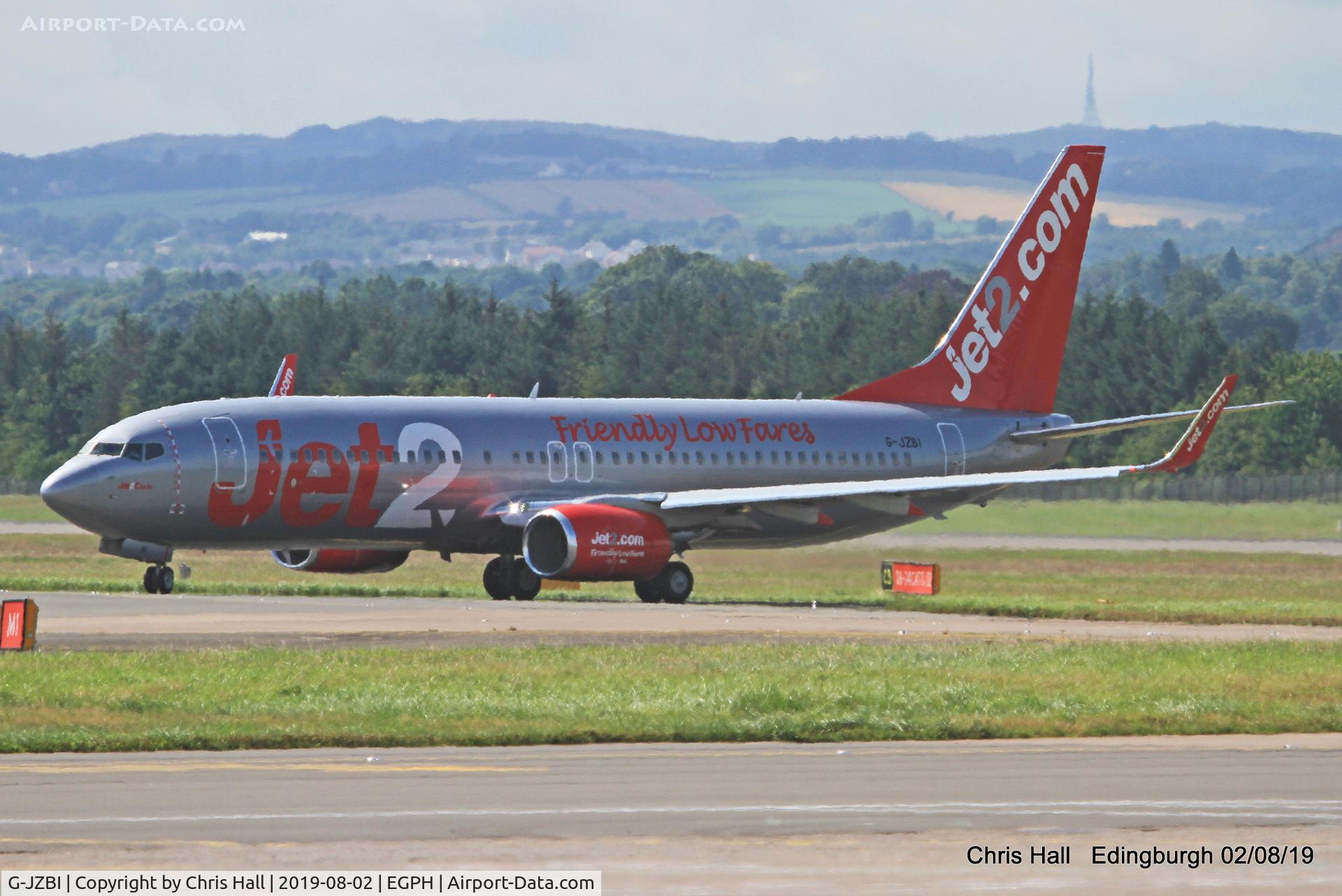 G-JZBI, 2018 Boeing 737-800 C/N 63166, Edinburgh