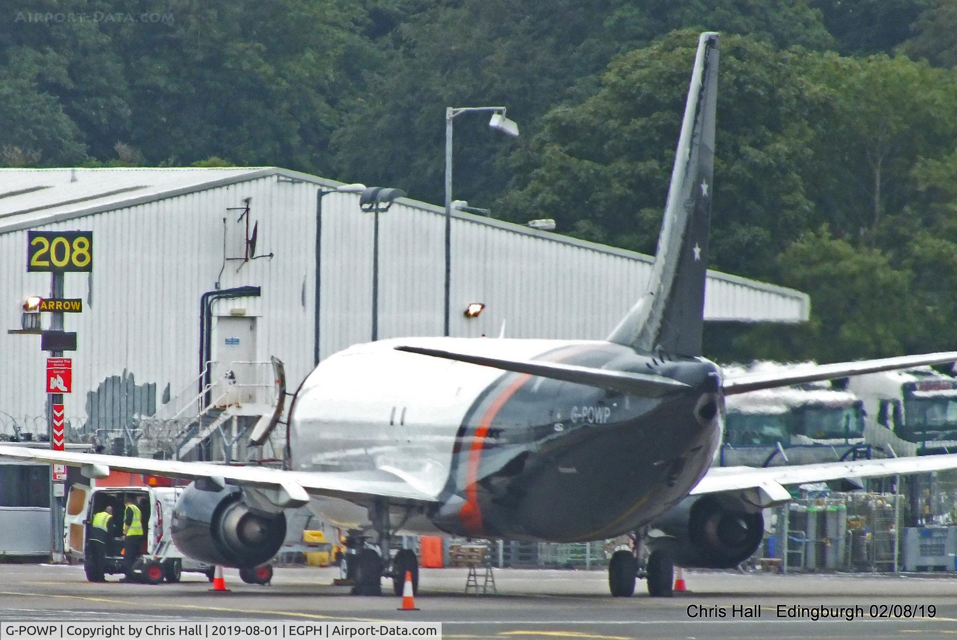 G-POWP, 1993 Boeing 737-436 C/N 25844, Edinburgh