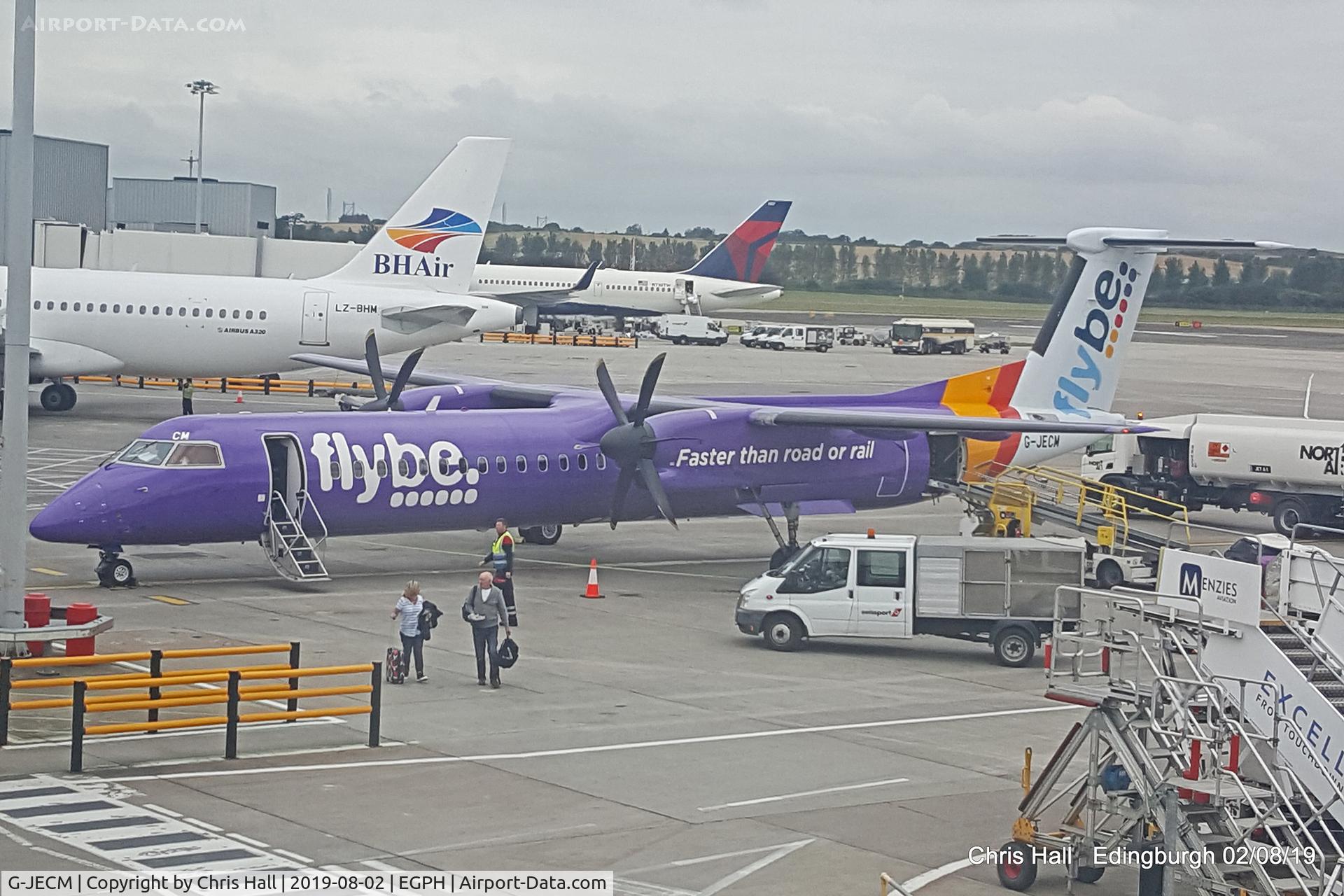 G-JECM, 2005 De Havilland Canada DHC-8-402Q Dash 8 C/N 4118, Edinburgh