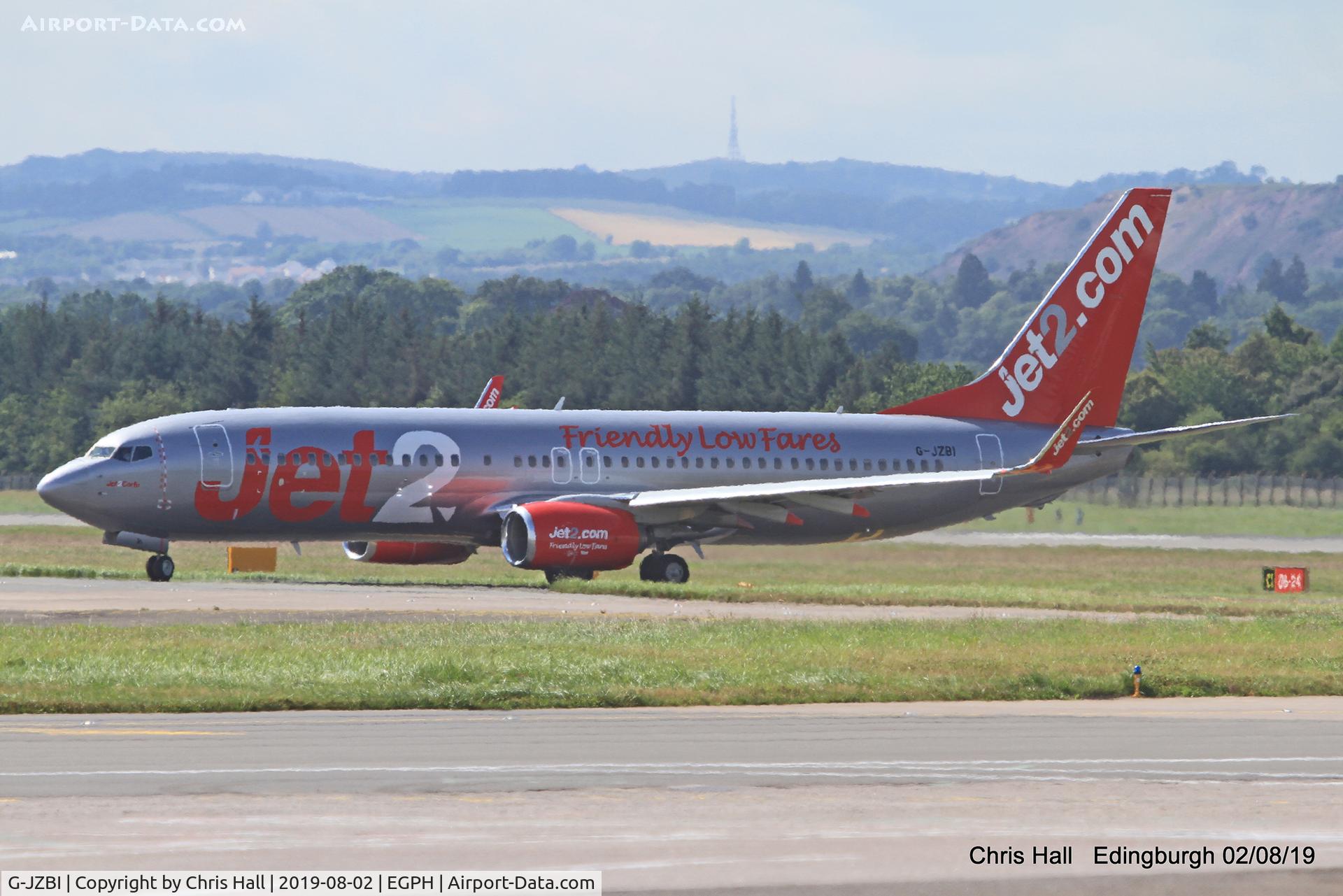 G-JZBI, 2018 Boeing 737-800 C/N 63166, Edinburgh