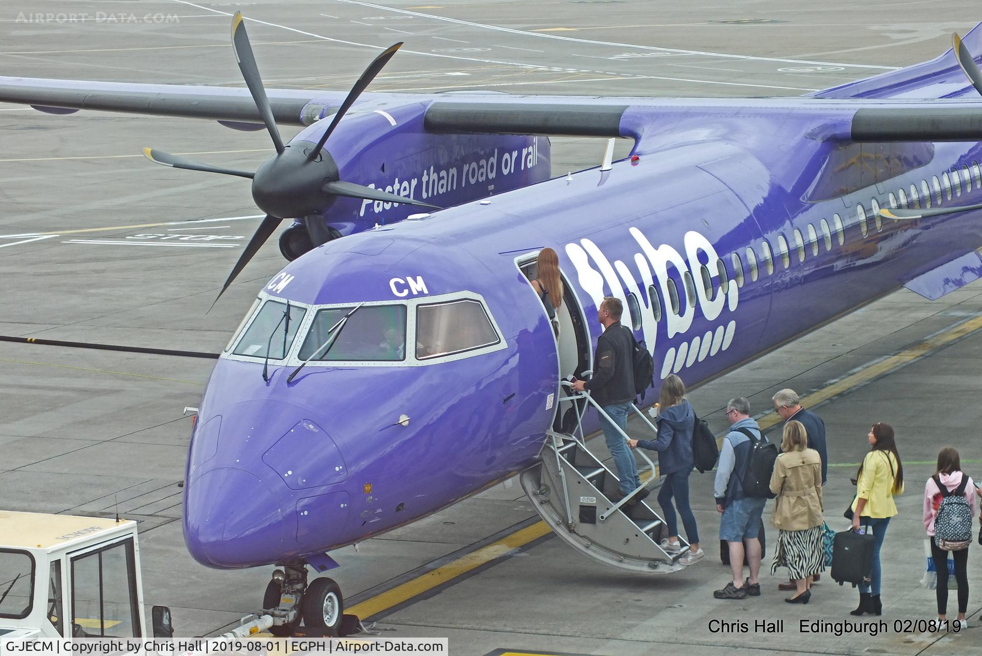 G-JECM, 2005 De Havilland Canada DHC-8-402Q Dash 8 C/N 4118, Edinburgh