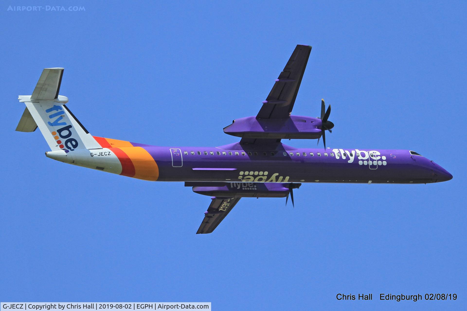 G-JECZ, 2007 De Havilland Canada DHC-8-402Q Dash 8 C/N 4179, Edinburgh