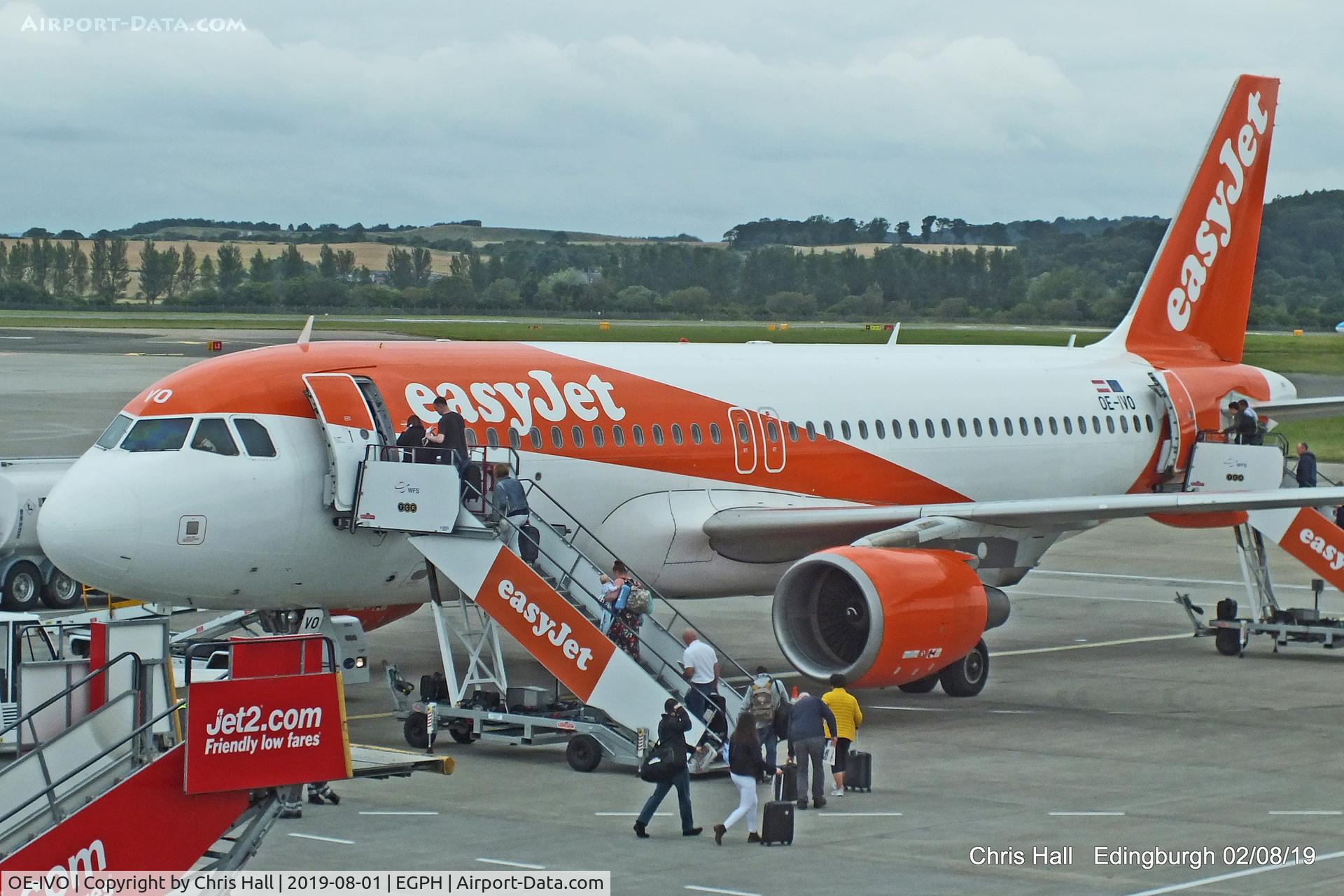OE-IVO, 2009 Airbus A320-214 C/N 3979, Edinburgh