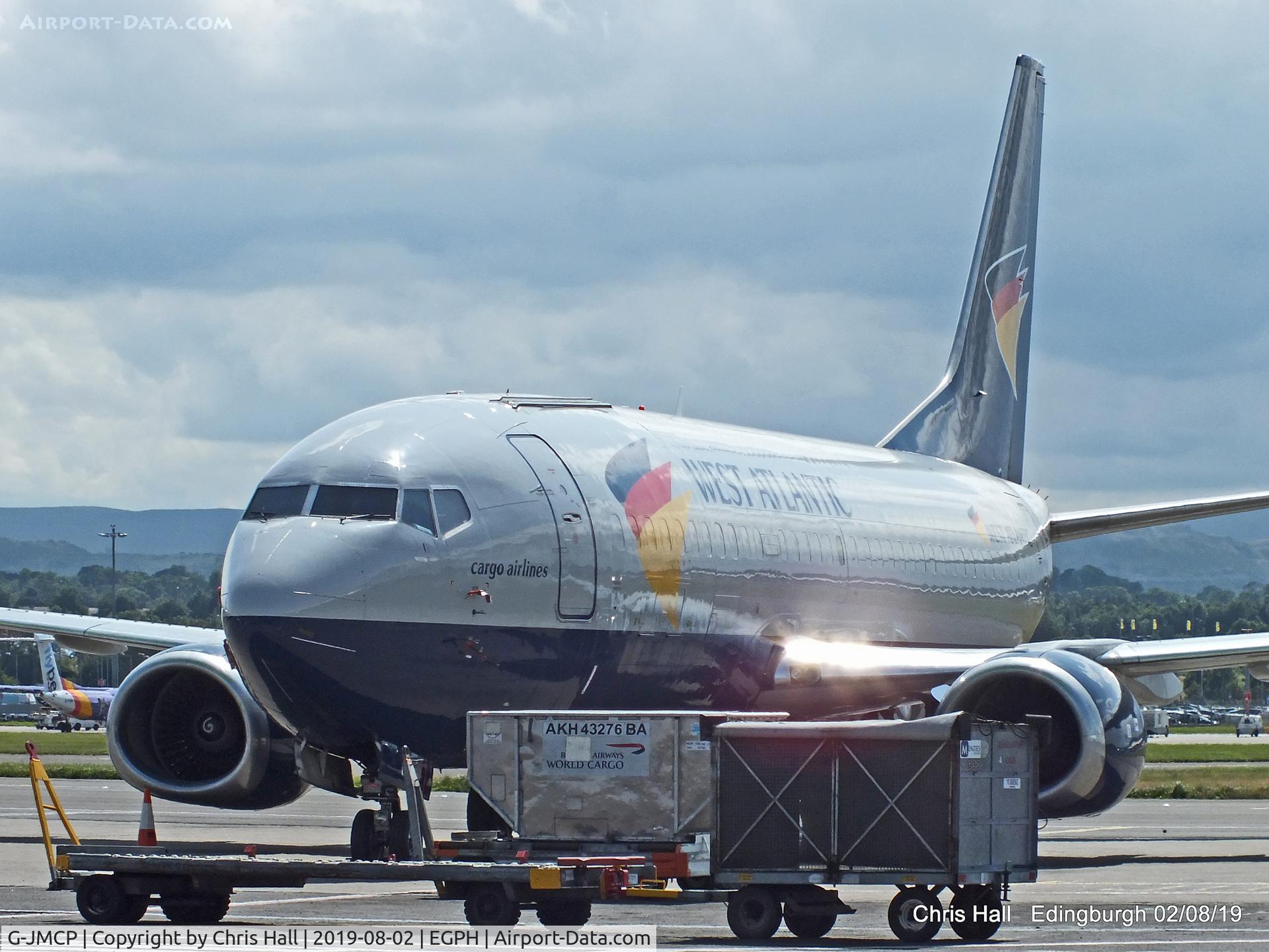G-JMCP, 1987 Boeing 737-3T0F C/N 23578, Edinburgh