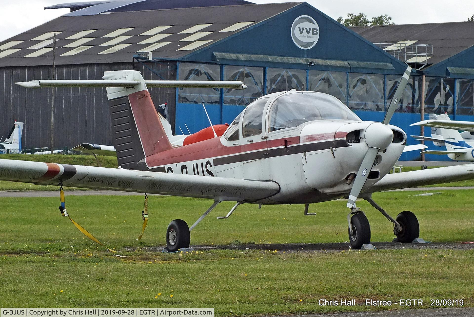 G-BJUS, 1980 Piper PA-38-112 Tomahawk Tomahawk C/N 38-80A0065, Elstree