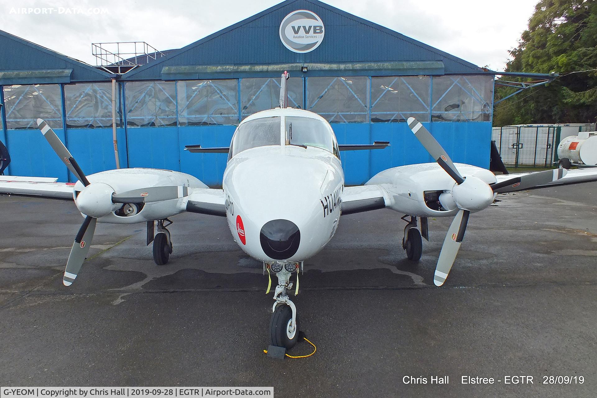 G-YEOM, 1983 Piper PA-31-350 Chieftain C/N 31-8352022, Elstree