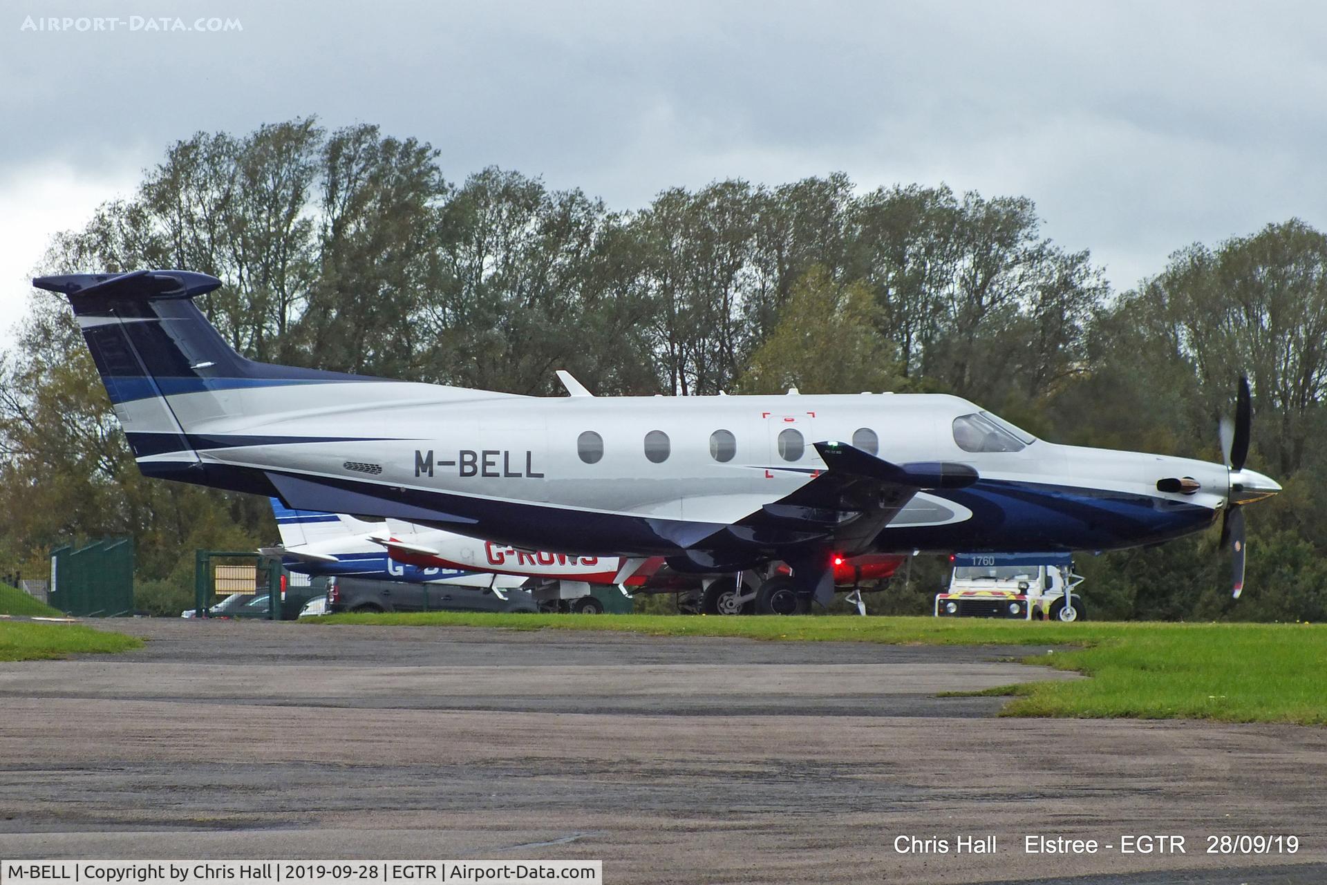 M-BELL, 2017 Pilatus PC-12/47E C/N 1760, Elstree