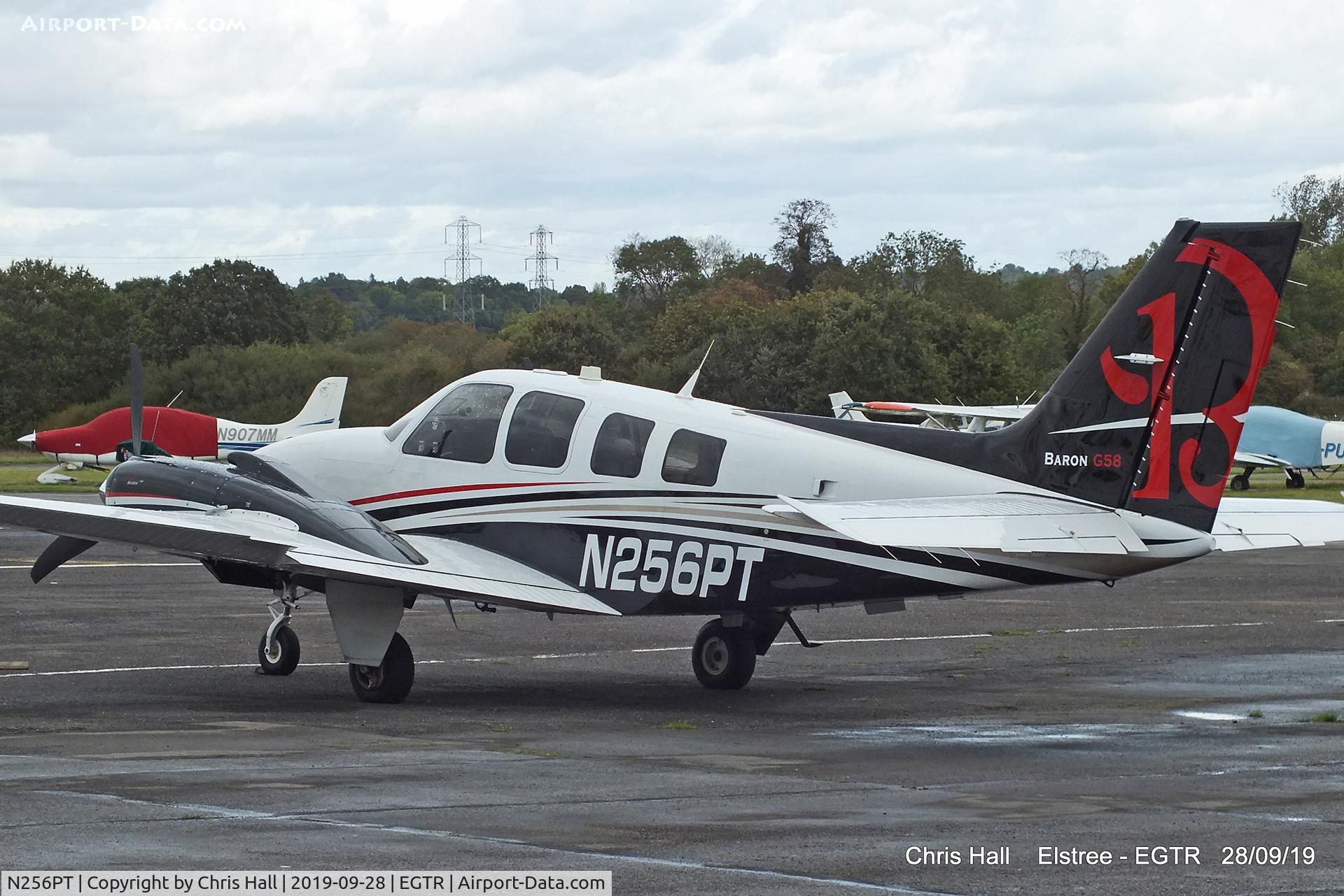N256PT, Hawker Beechcraft Corp G58 Baron C/N TH-2350, Elstree