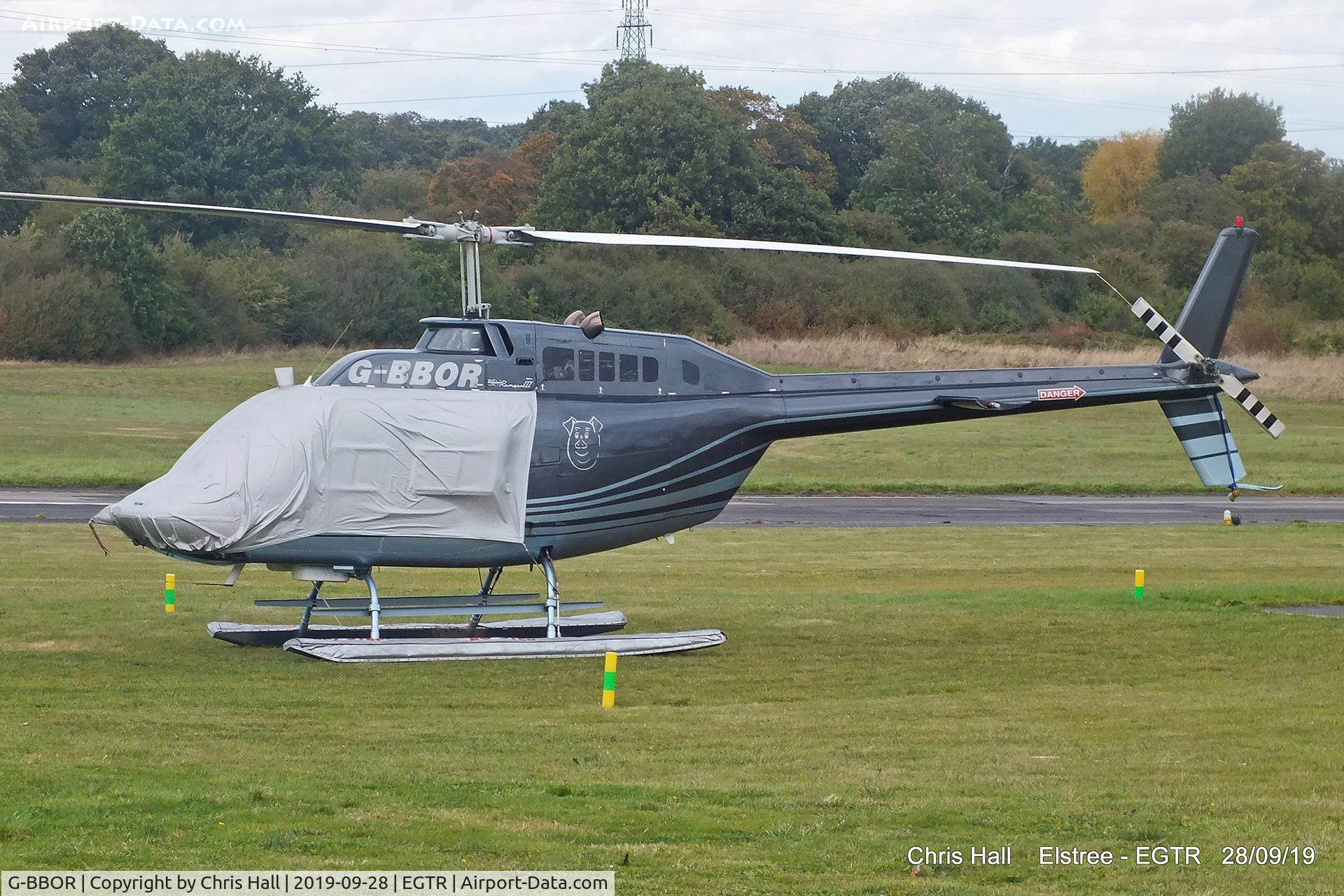 G-BBOR, 1973 Bell 206B JetRanger II C/N 1197, Elstree