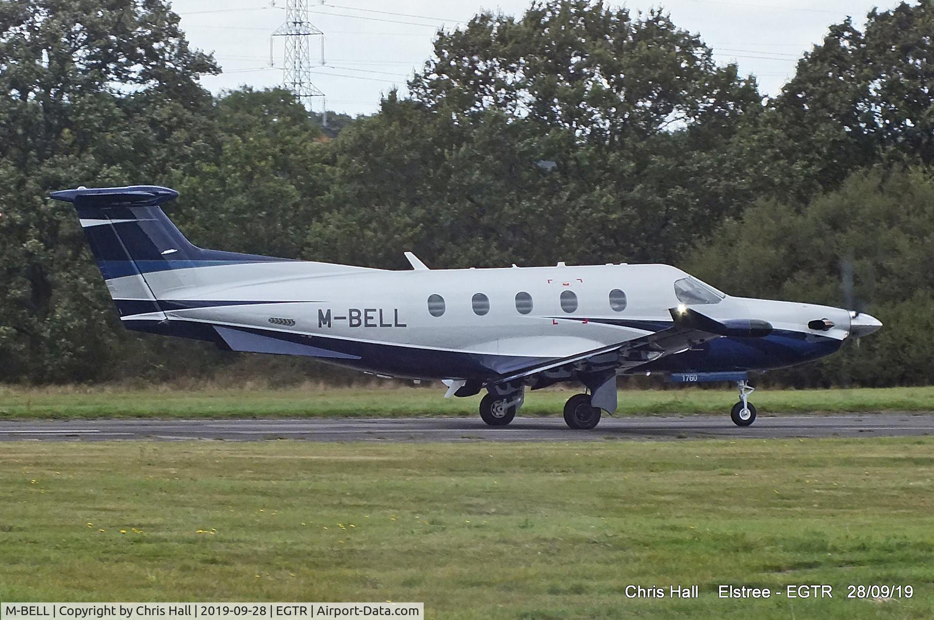 M-BELL, 2017 Pilatus PC-12/47E C/N 1760, Elstree