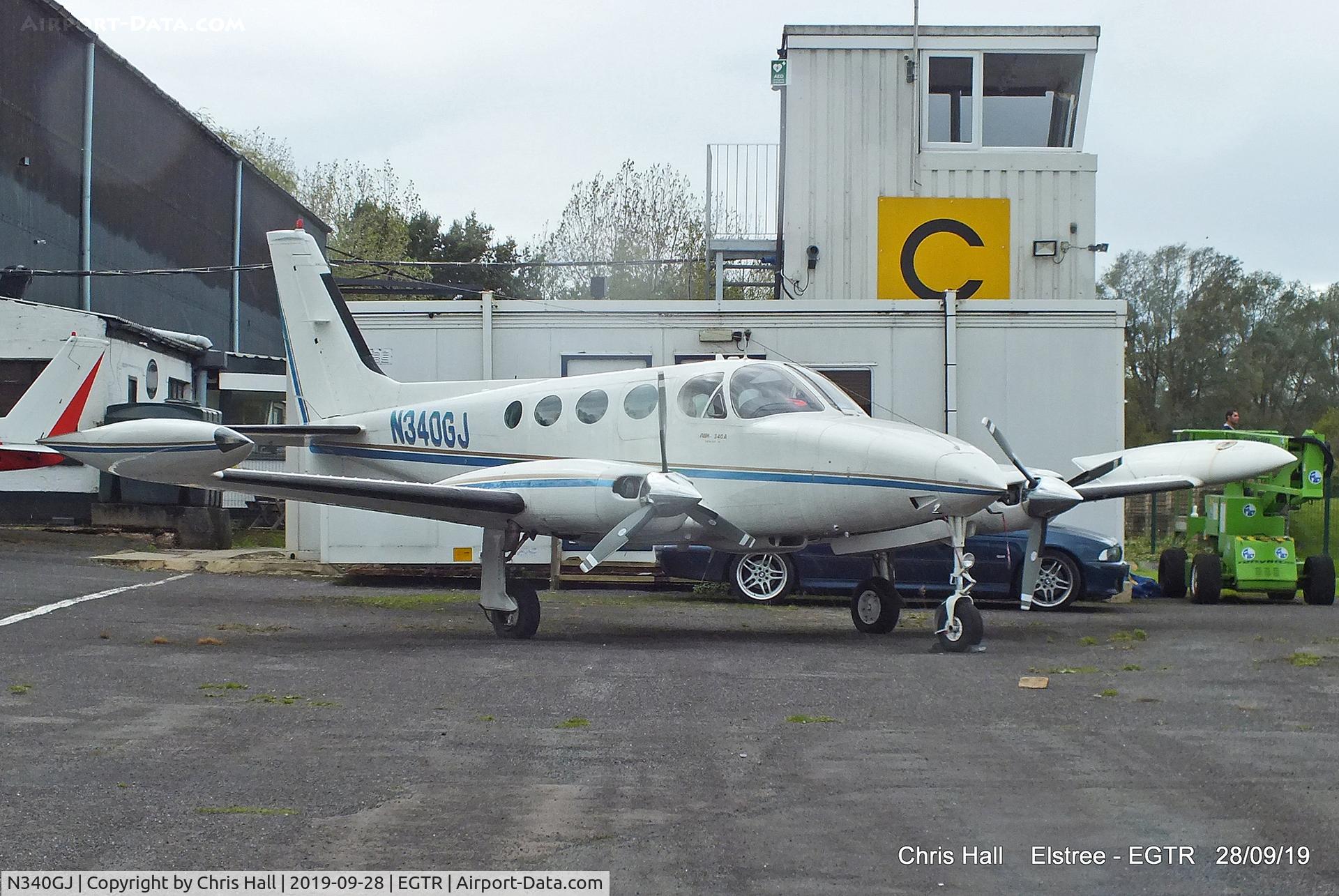 N340GJ, 1979 Cessna 340A C/N 340A0637, Elstree