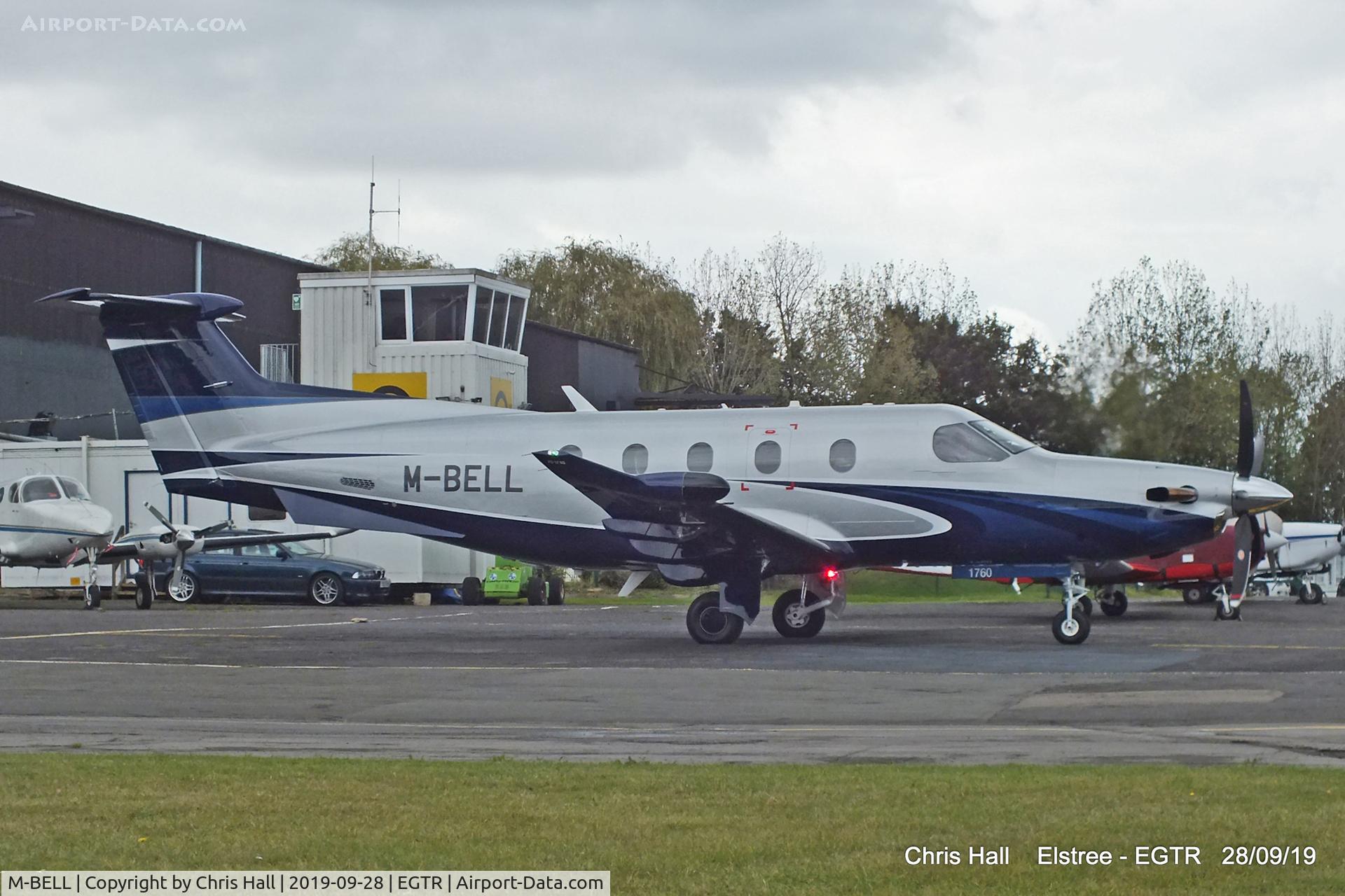 M-BELL, 2017 Pilatus PC-12/47E C/N 1760, Elstree
