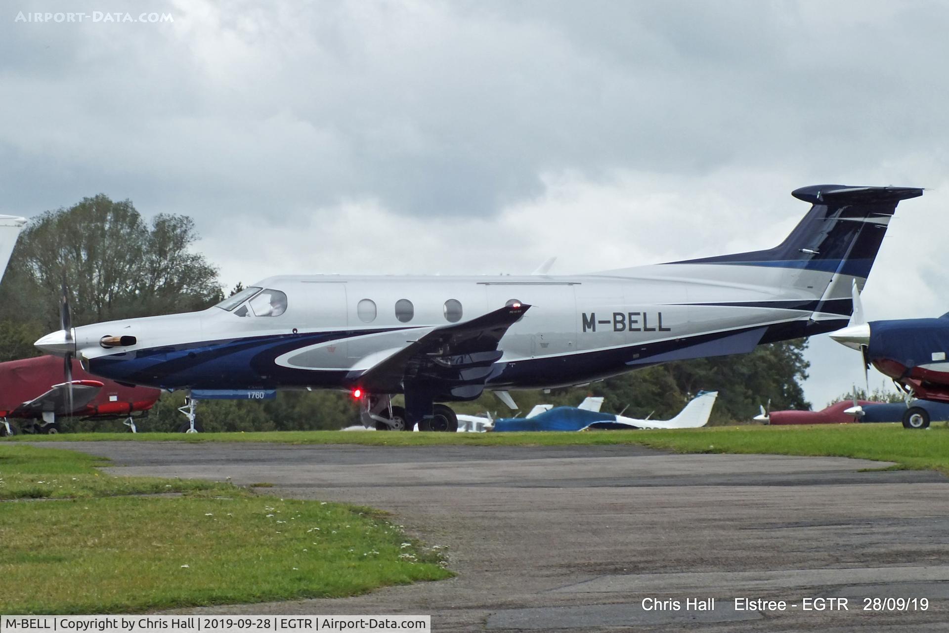 M-BELL, 2017 Pilatus PC-12/47E C/N 1760, Elstree