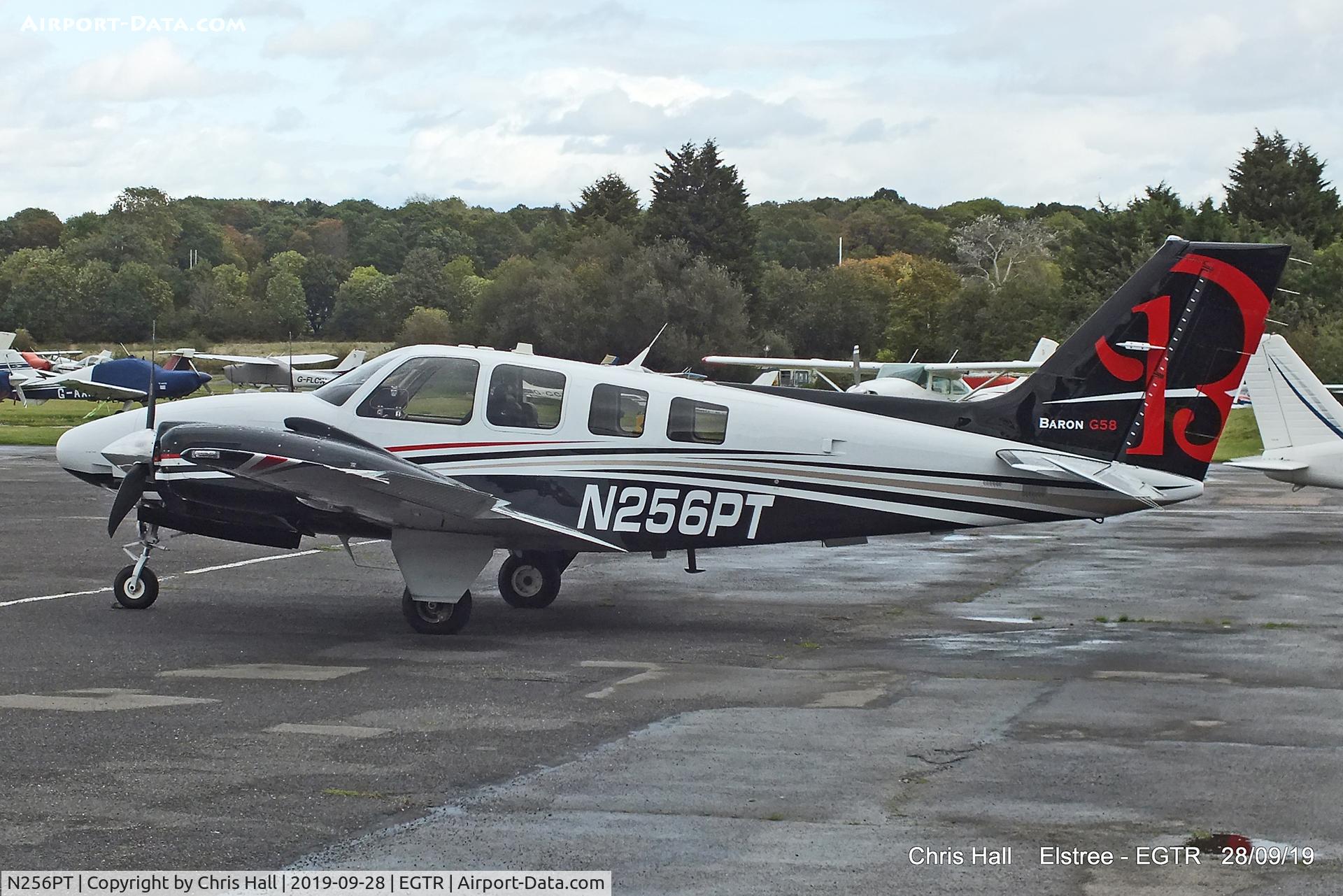N256PT, Hawker Beechcraft Corp G58 Baron C/N TH-2350, Elstree