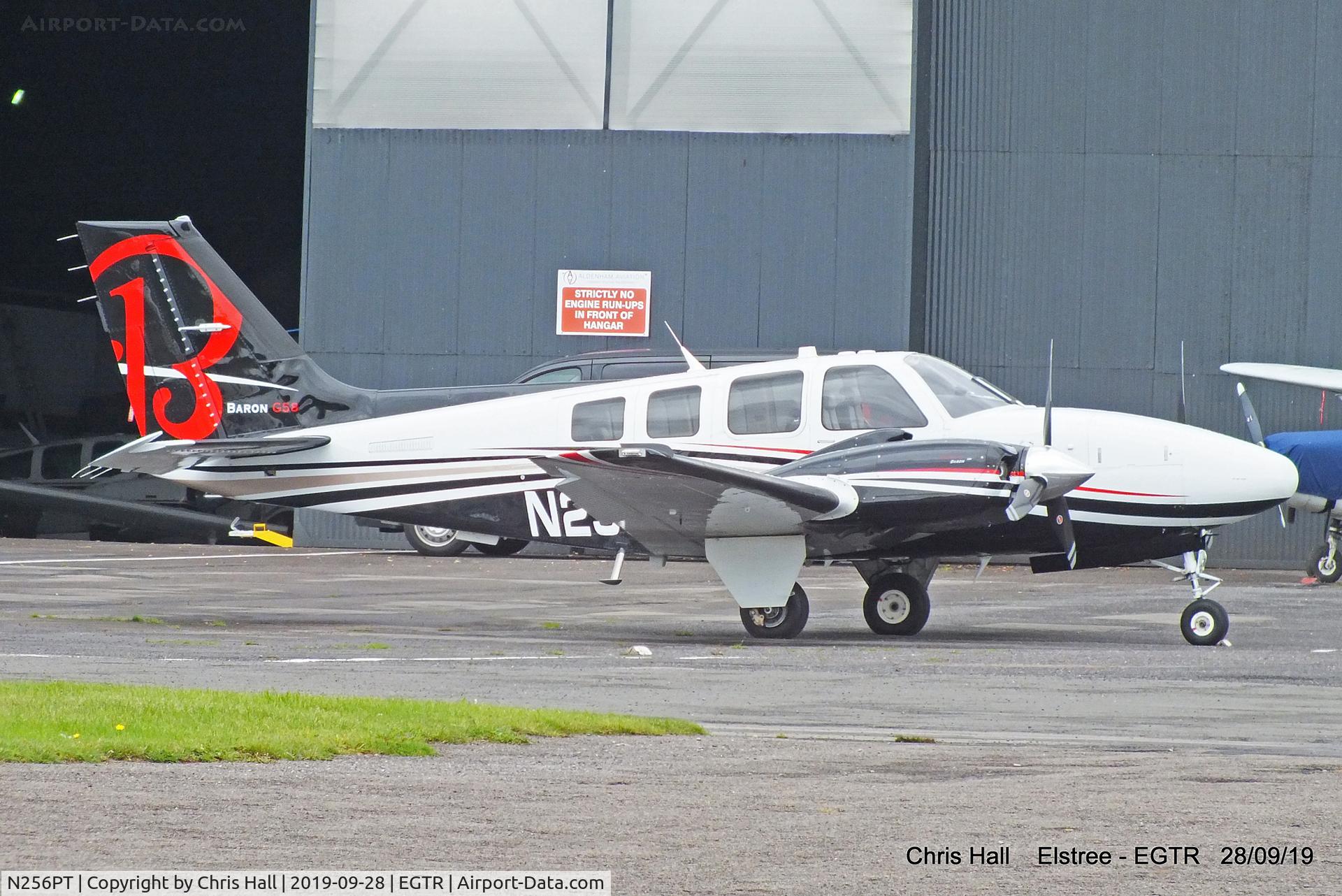 N256PT, Hawker Beechcraft Corp G58 Baron C/N TH-2350, Elstree