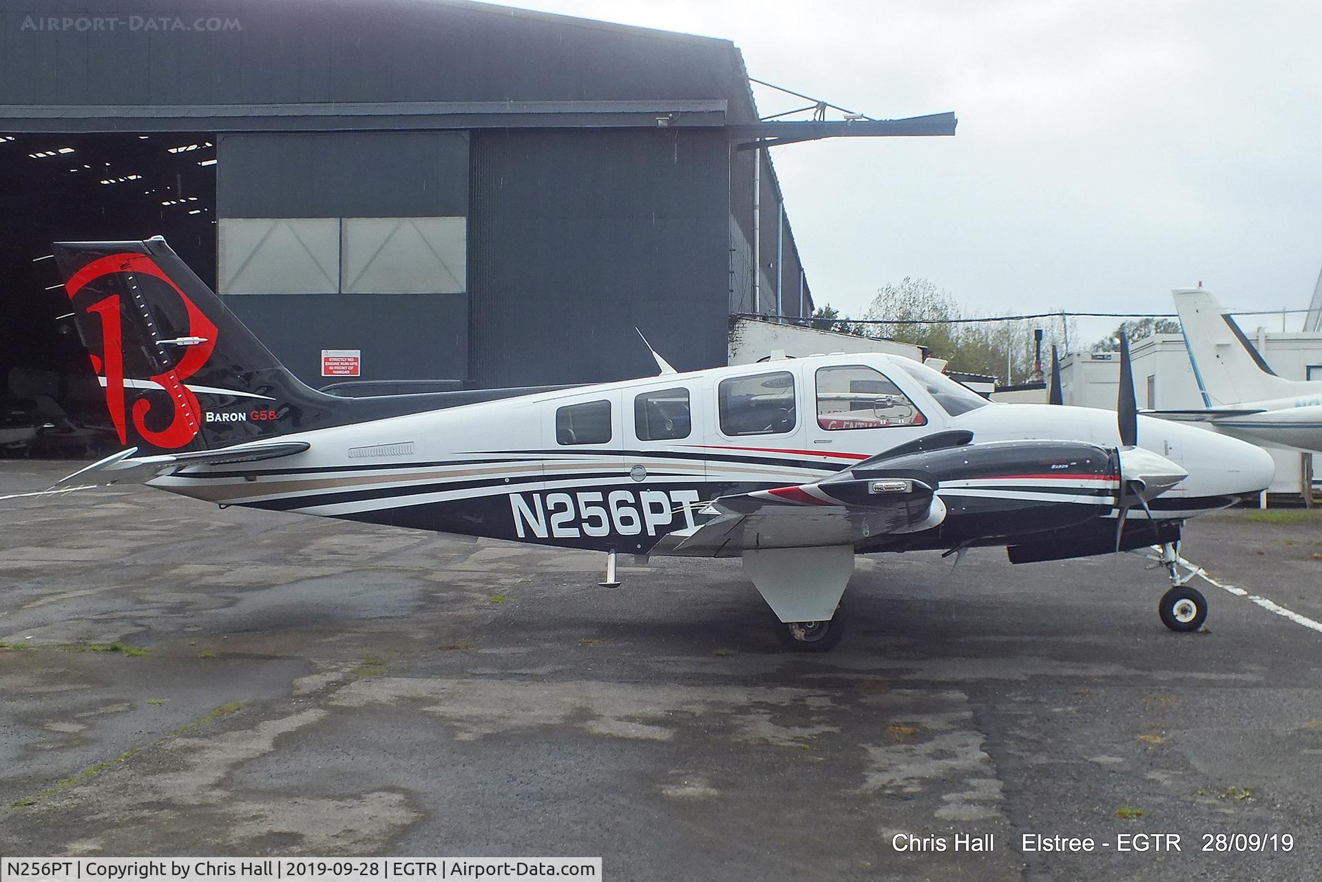 N256PT, Hawker Beechcraft Corp G58 Baron C/N TH-2350, Elstree