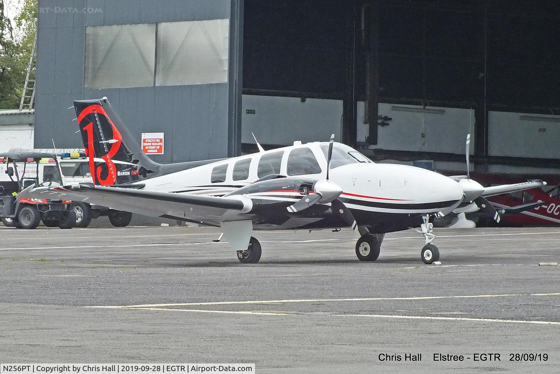 N256PT, Hawker Beechcraft Corp G58 Baron C/N TH-2350, Elstree