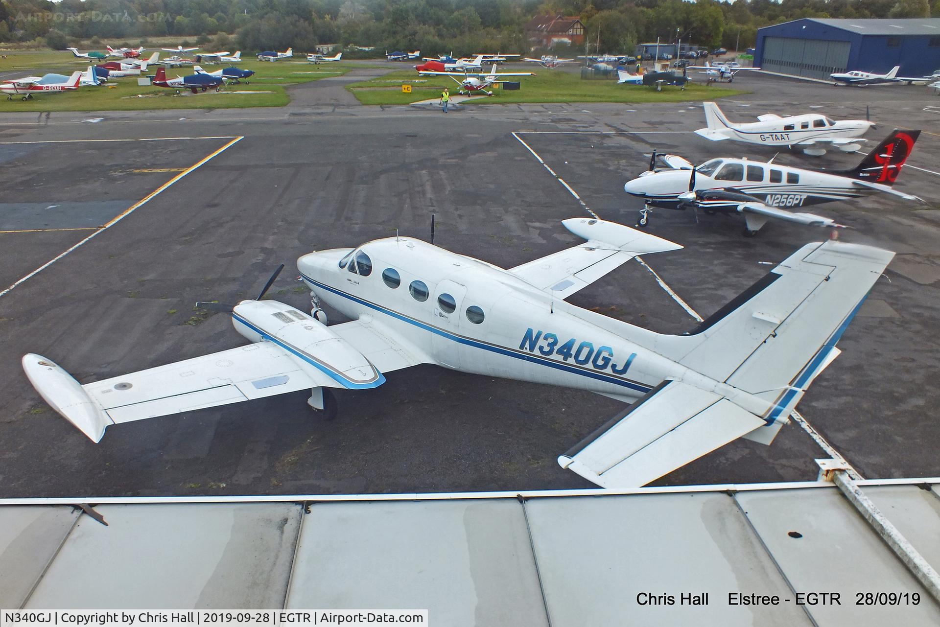 N340GJ, 1979 Cessna 340A C/N 340A0637, Elstree