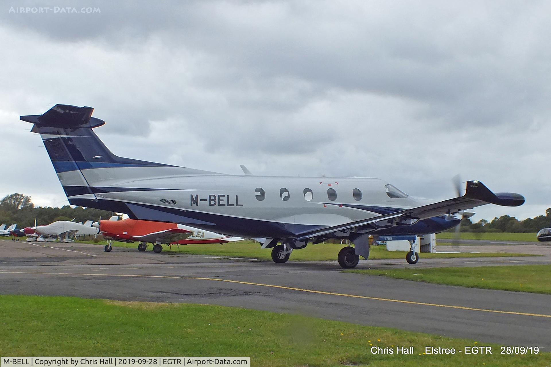 M-BELL, 2017 Pilatus PC-12/47E C/N 1760, Elstree