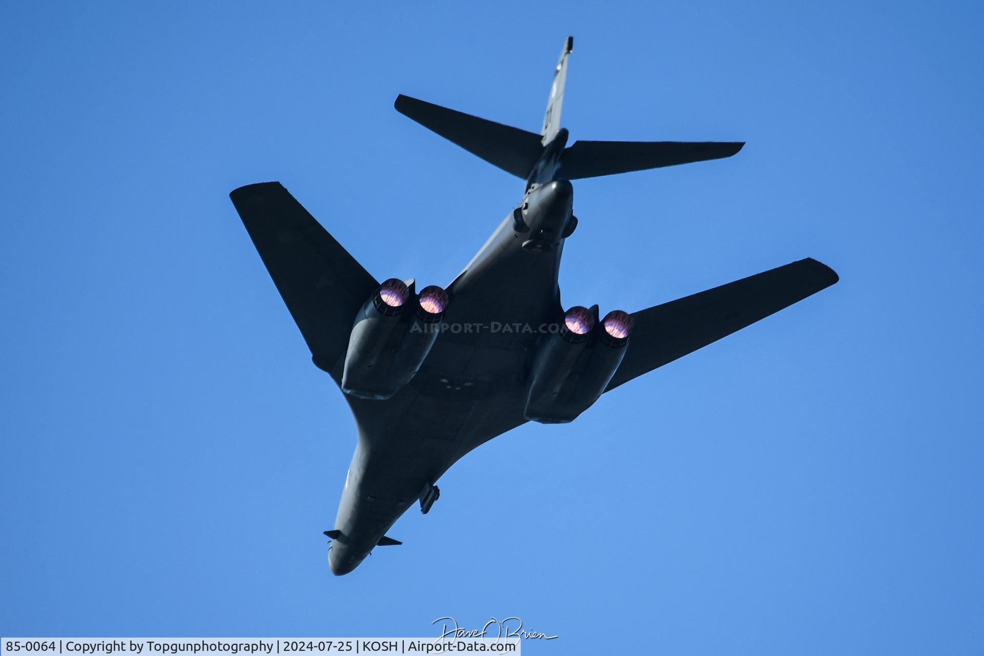 85-0064, 1985 Rockwell B-1B Lancer C/N 24, 9th BS out of Dyess AFB, TX