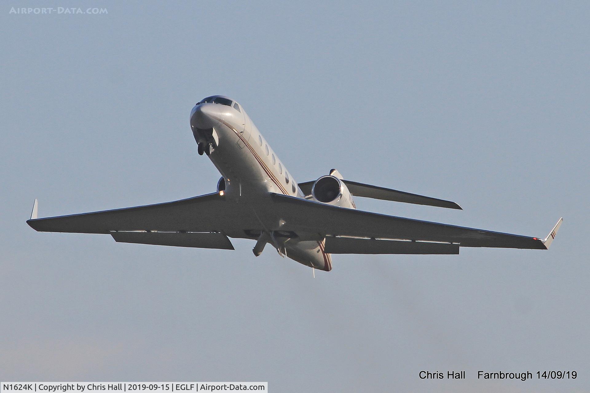 N1624K, 2001 Gulfstream Aerospace G-IV SP C/N 1457, Farnborough