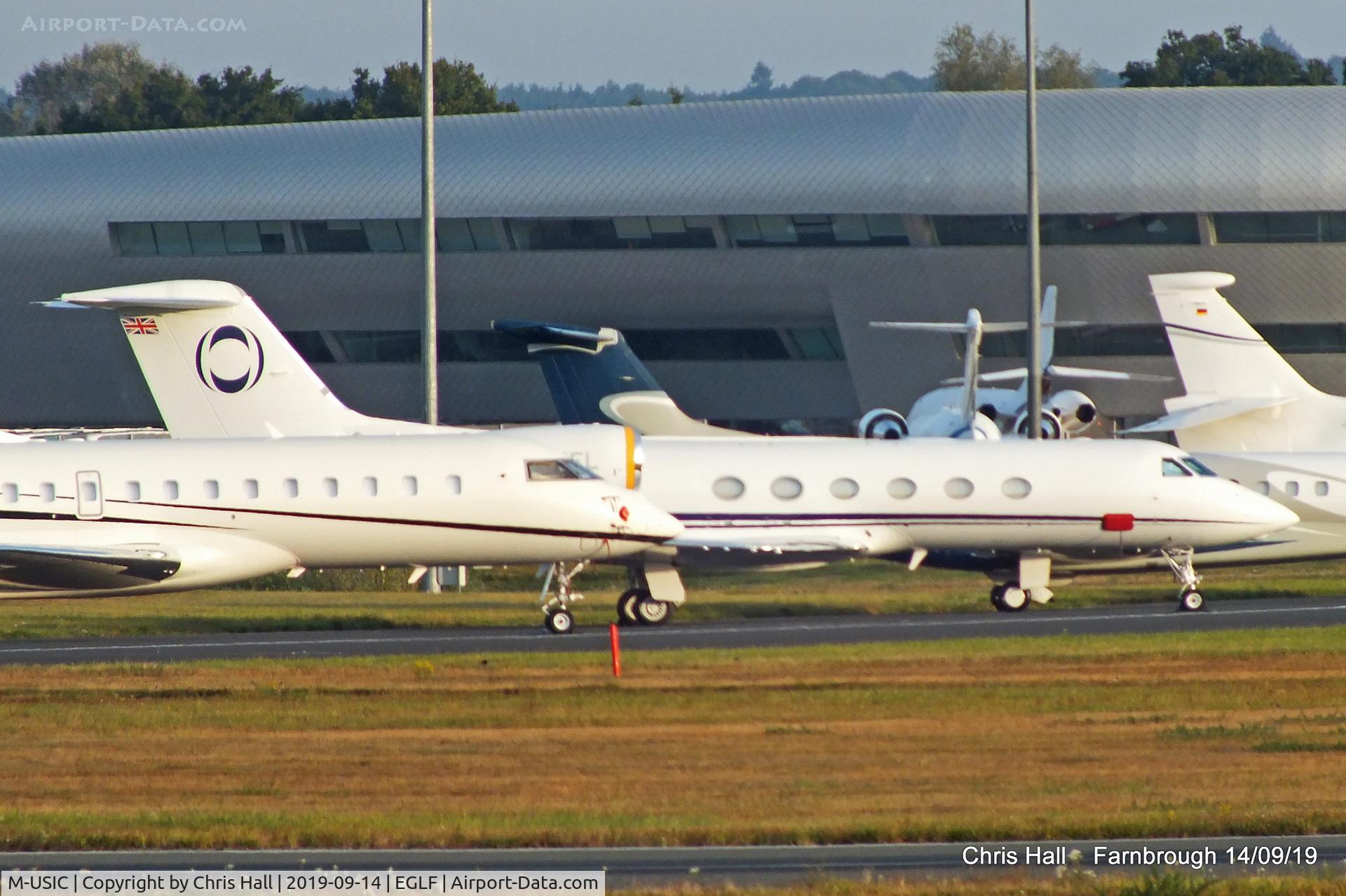 M-USIC, 2012 Gulfstream Aerospace V-SP G550 C/N 5394, Farnborough
