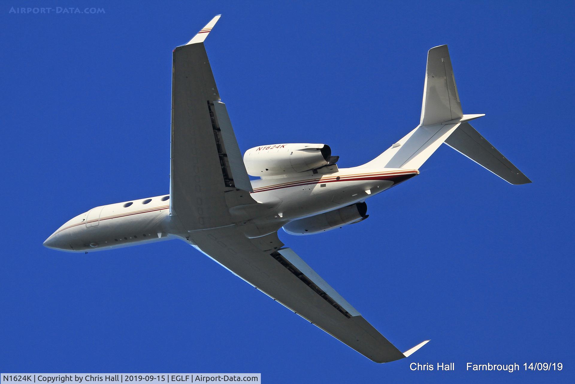 N1624K, 2001 Gulfstream Aerospace G-IV SP C/N 1457, Farnborough