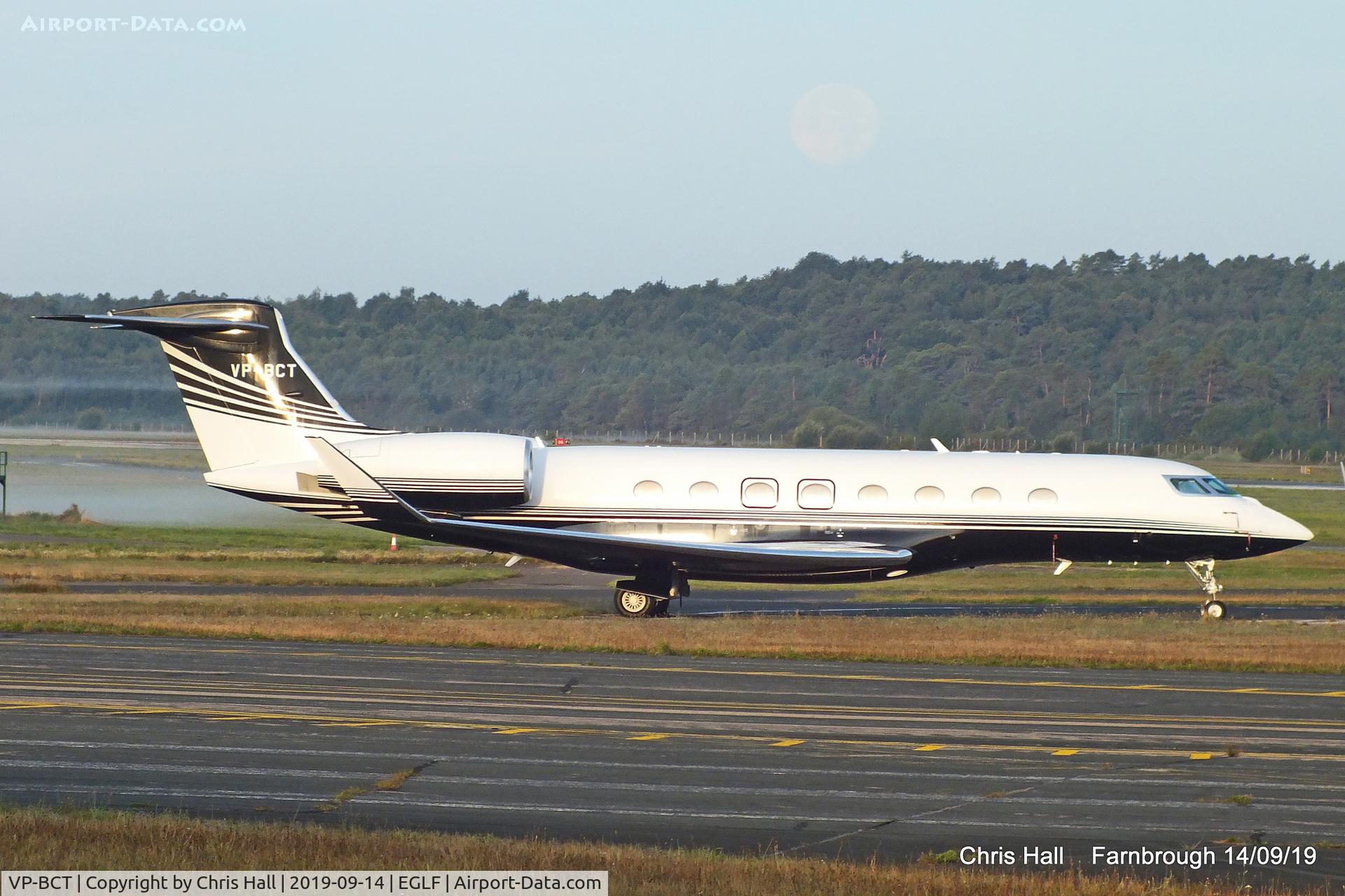 VP-BCT, 2016 Gulfstream Aerospace G650 (G-VI) C/N 6169, Farnborough