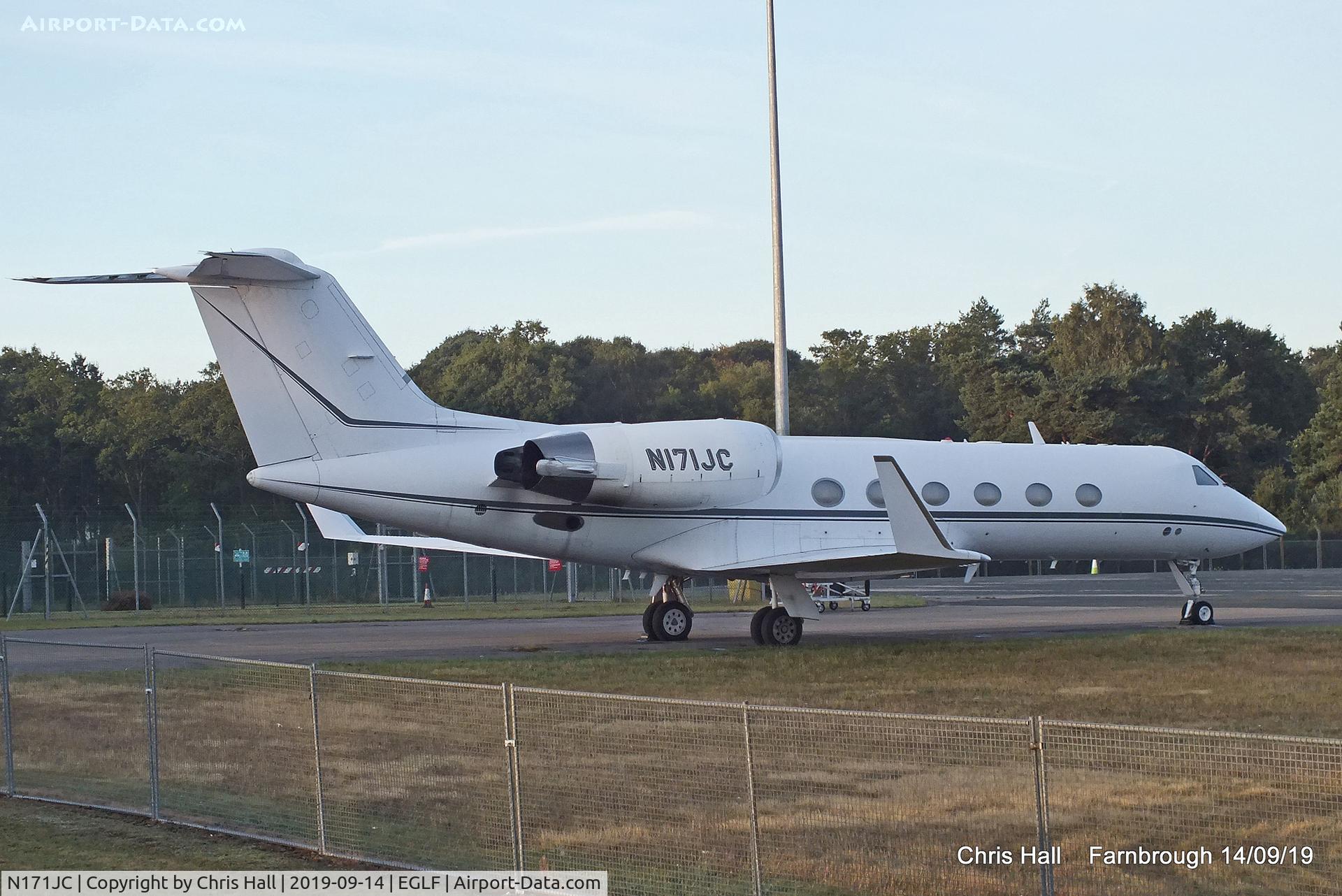 N171JC, 1993 Gulfstream Aerospace G-IV C/N 1222, Farnborough