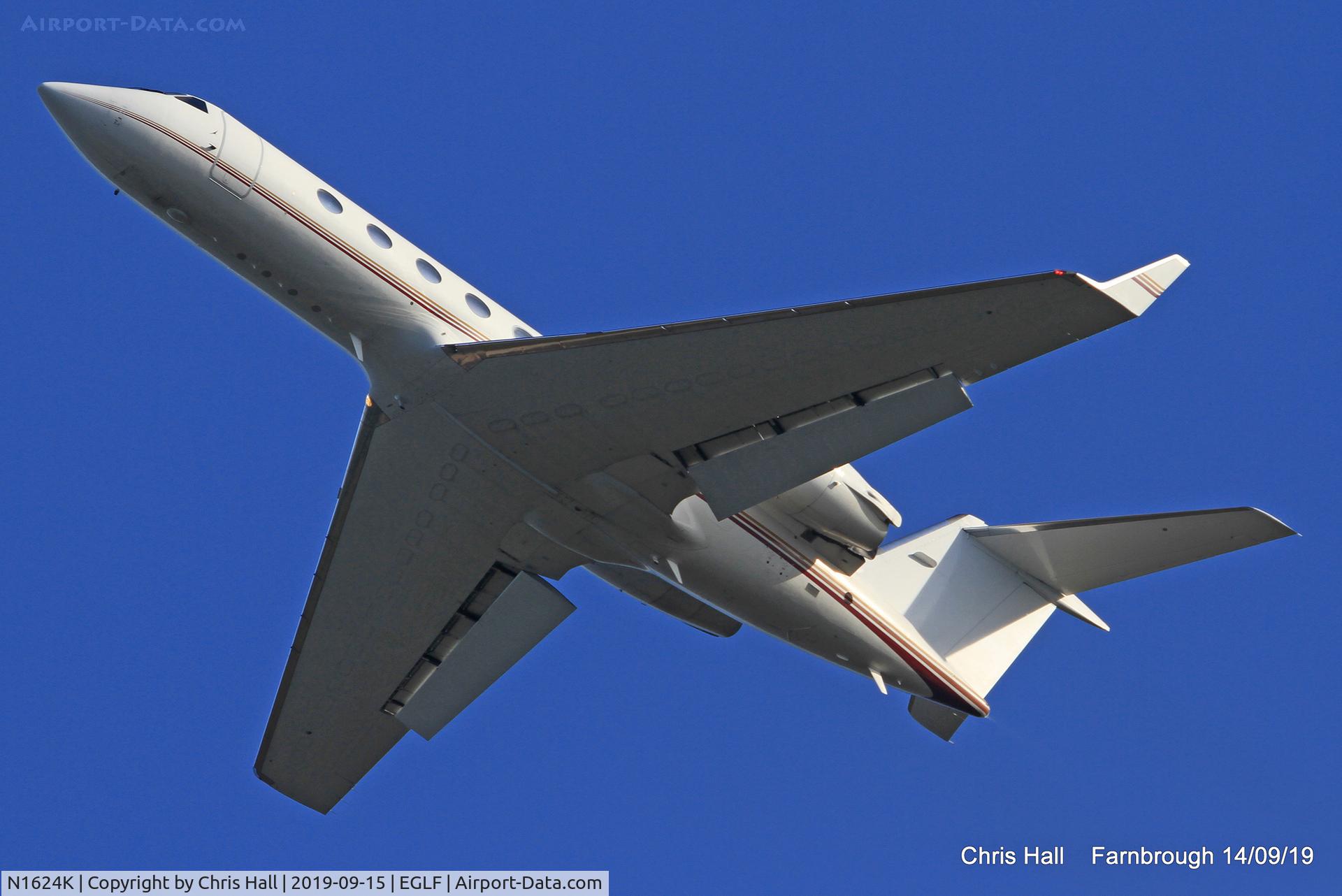 N1624K, 2001 Gulfstream Aerospace G-IV SP C/N 1457, Farnborough