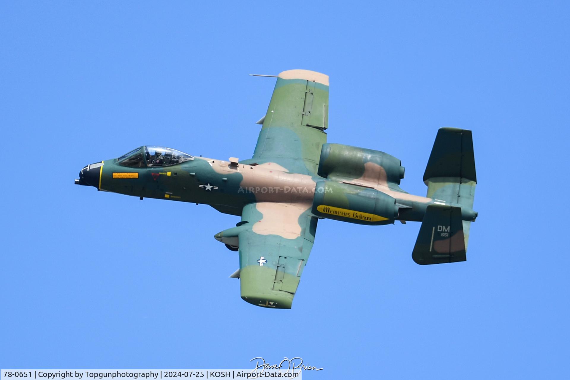 78-0651, 1978 Fairchild Republic A-10C Thunderbolt II C/N A10-0271, 354th FS