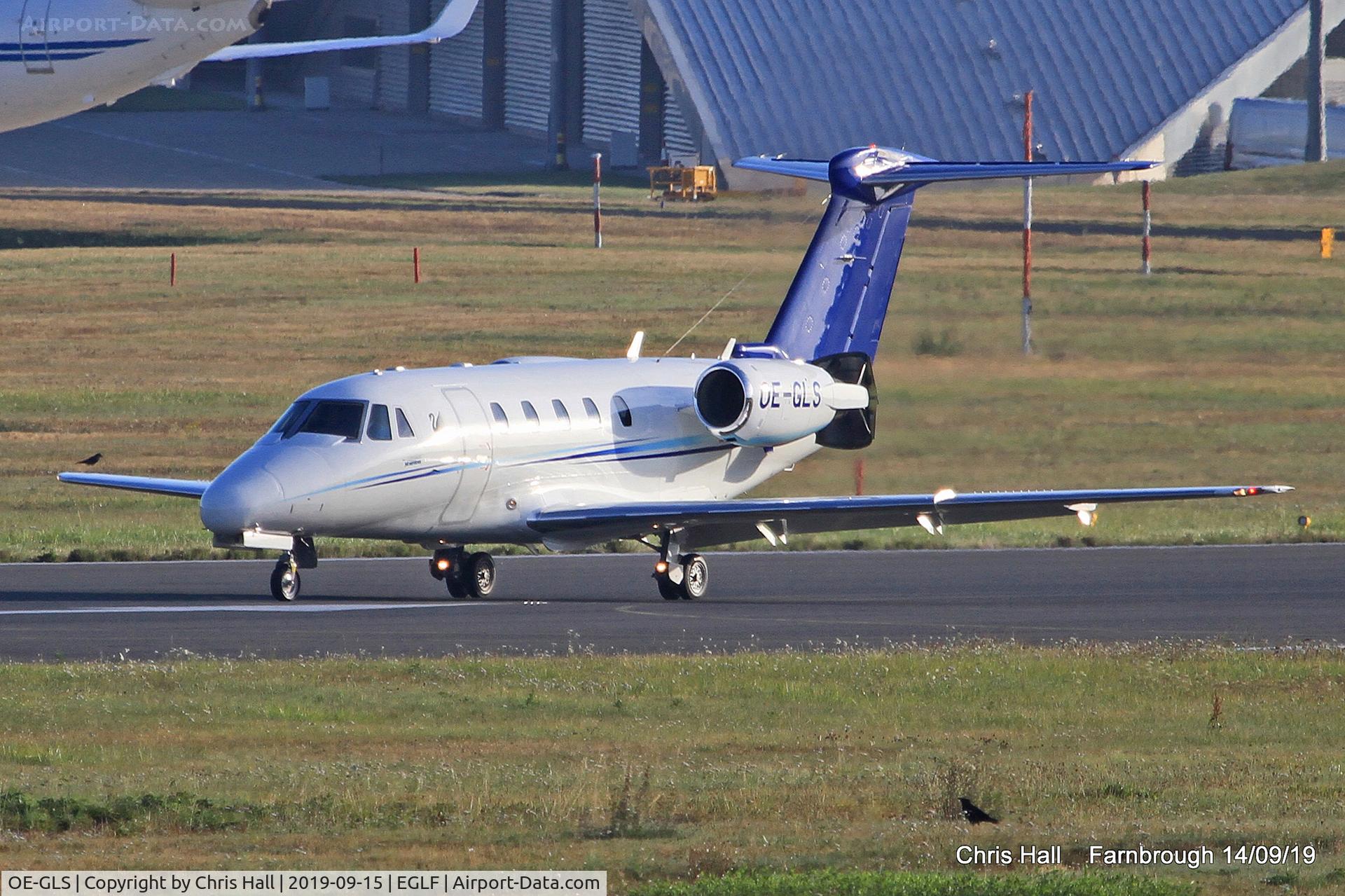 OE-GLS, 1999 Cessna 650 Citation VII C/N 650-7110, Farnborough