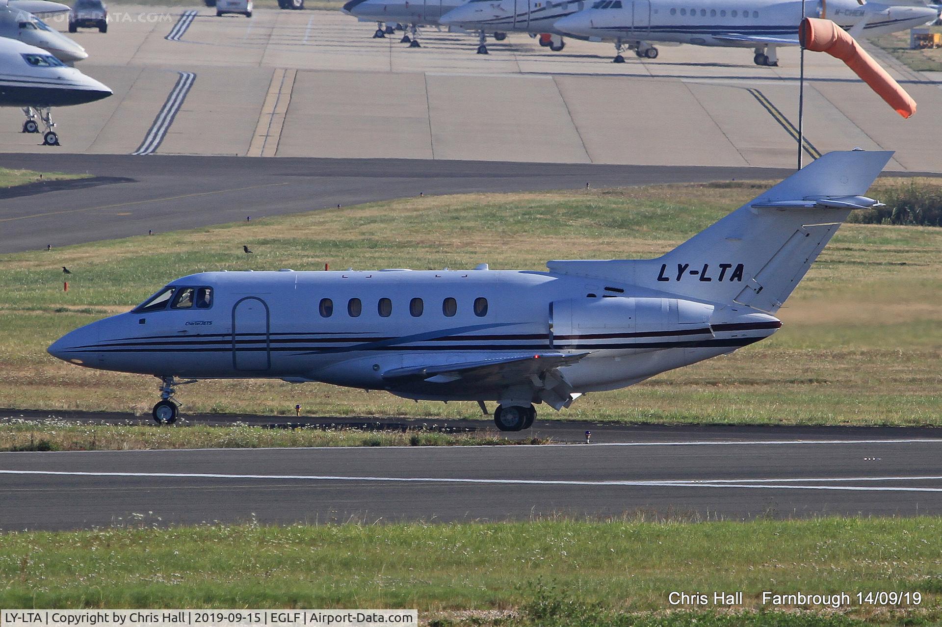 LY-LTA, 2006 Raytheon Hawker 800XP C/N 258760, Farnborough