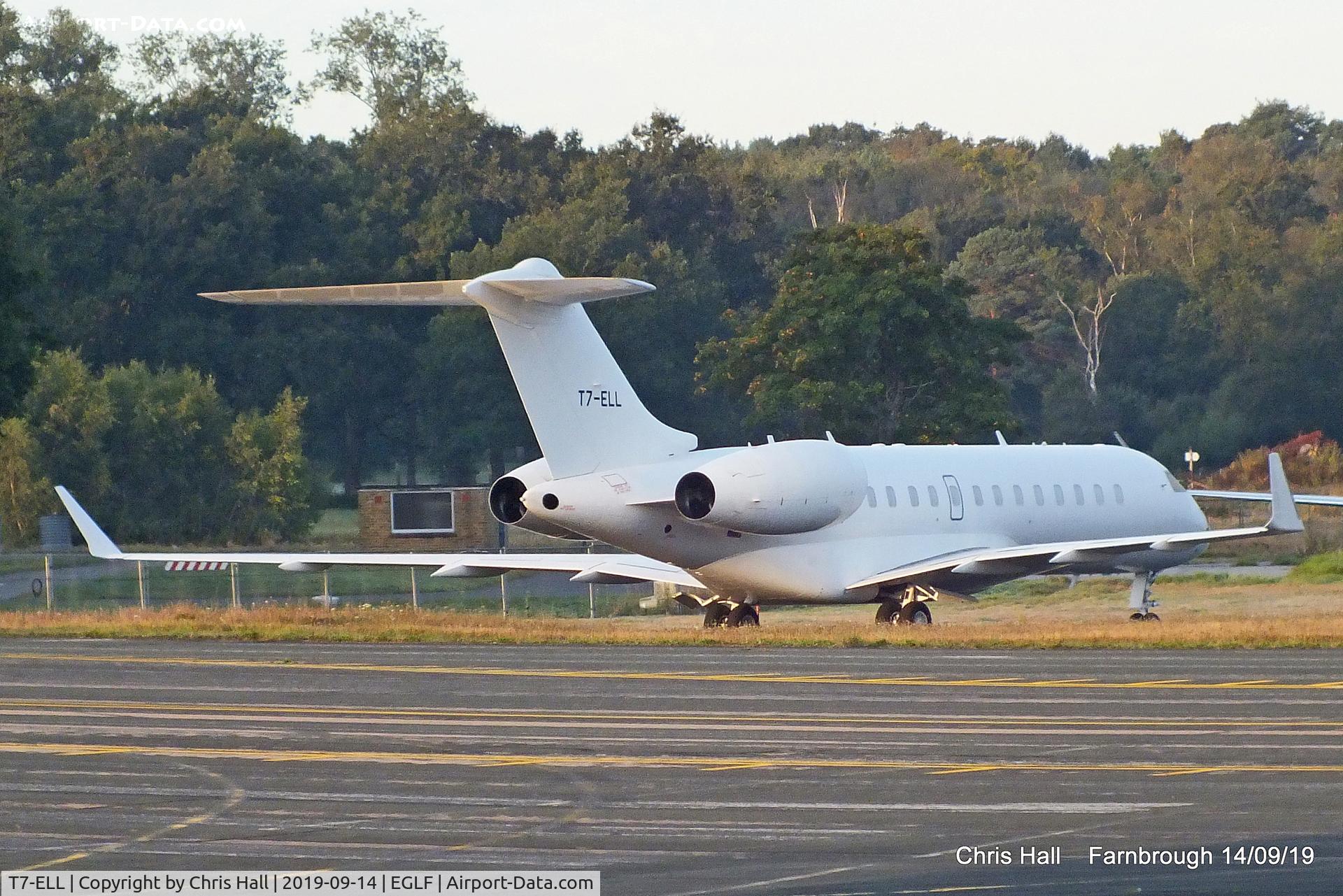 T7-ELL, 2000 Bombardier BD-700-1A10 Global Express C/N 9068, Farnborough
