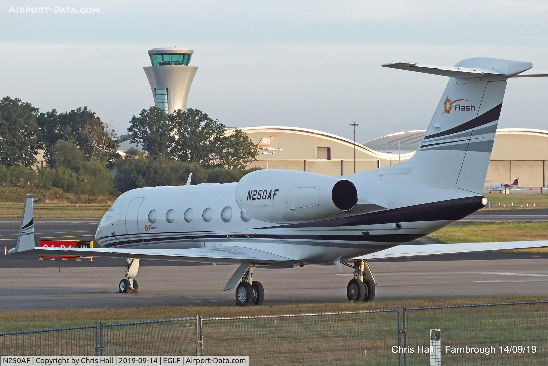 N250AF, 2012 Gulfstream Aerospace GIV-X (G450) C/N 4261, Farnborough