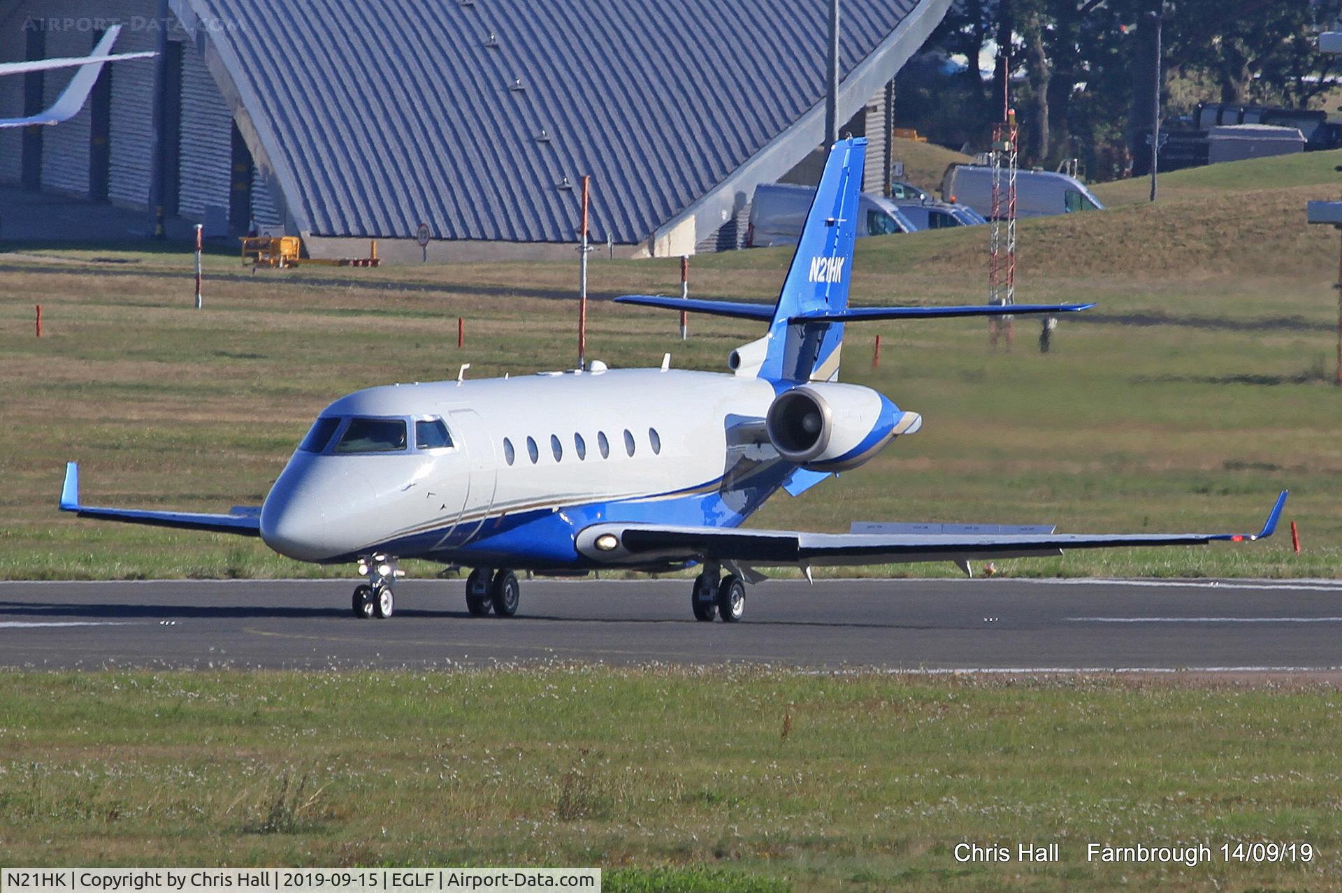 N21HK, 2001 Israel Aircraft Industries IAI-1126 Galaxy C/N 056, Farnborough